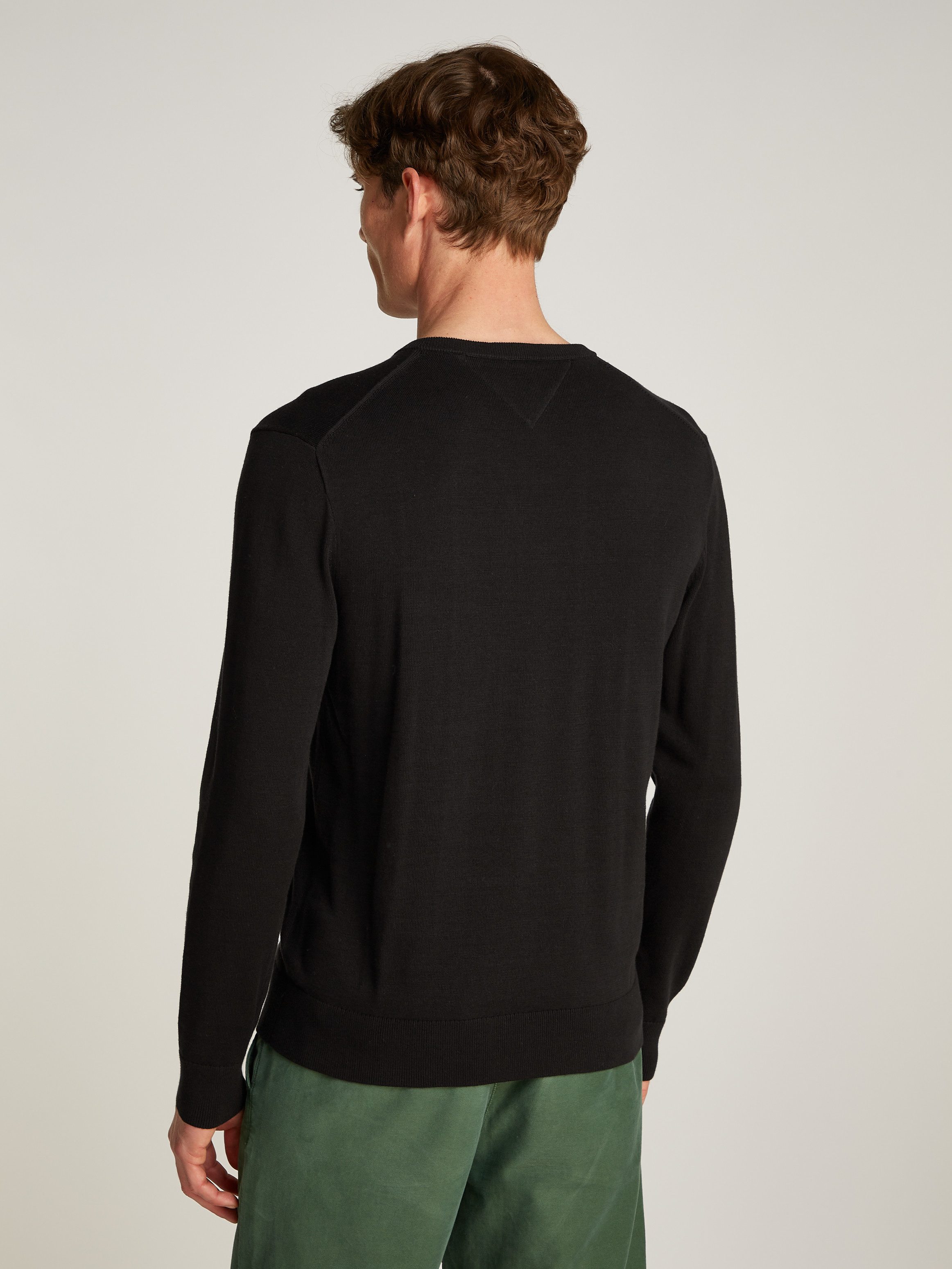 Tommy Hilfiger Gebreide trui ESSENTIAL COTTON V NECK