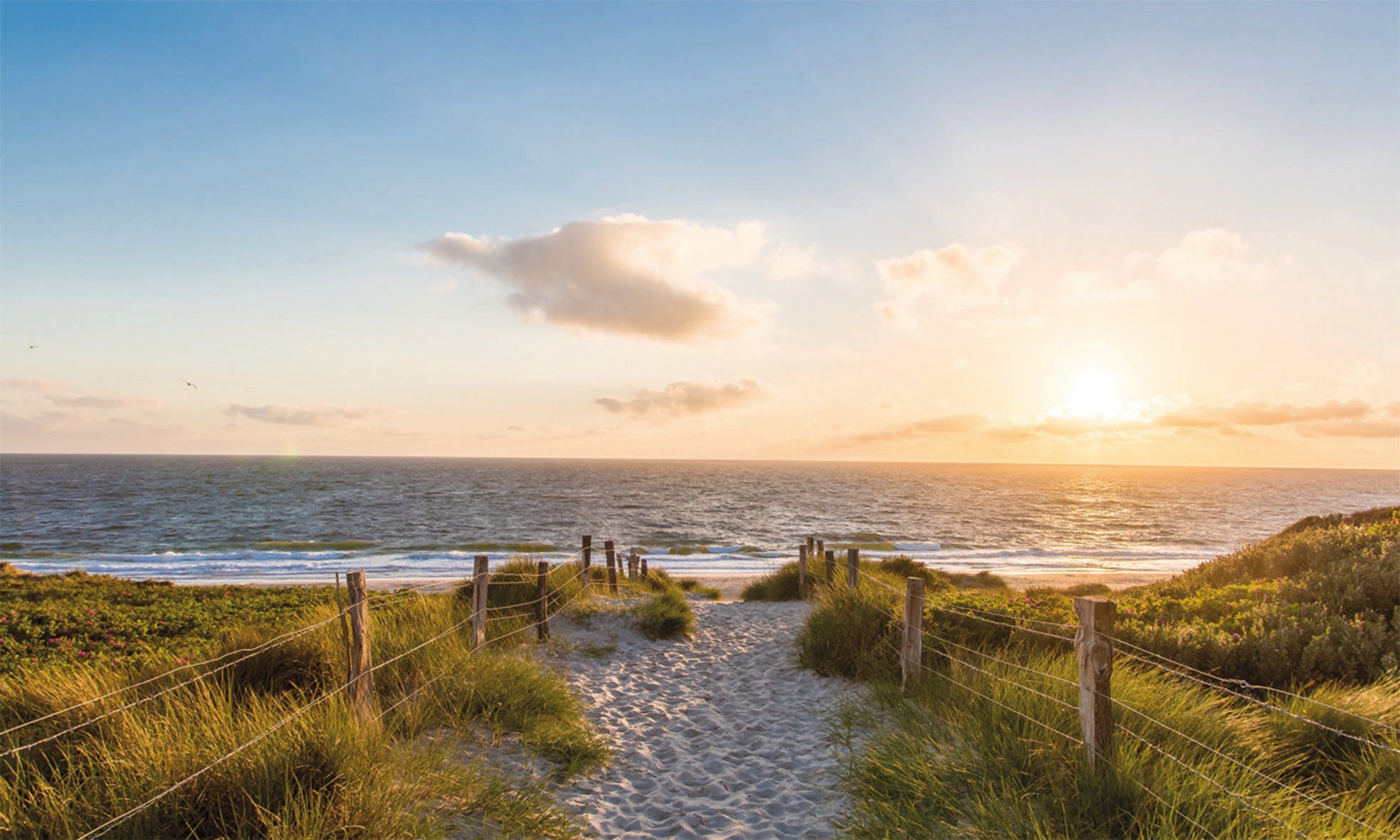 Bönninghoff Artprint op linnen Strand (1 stuk)