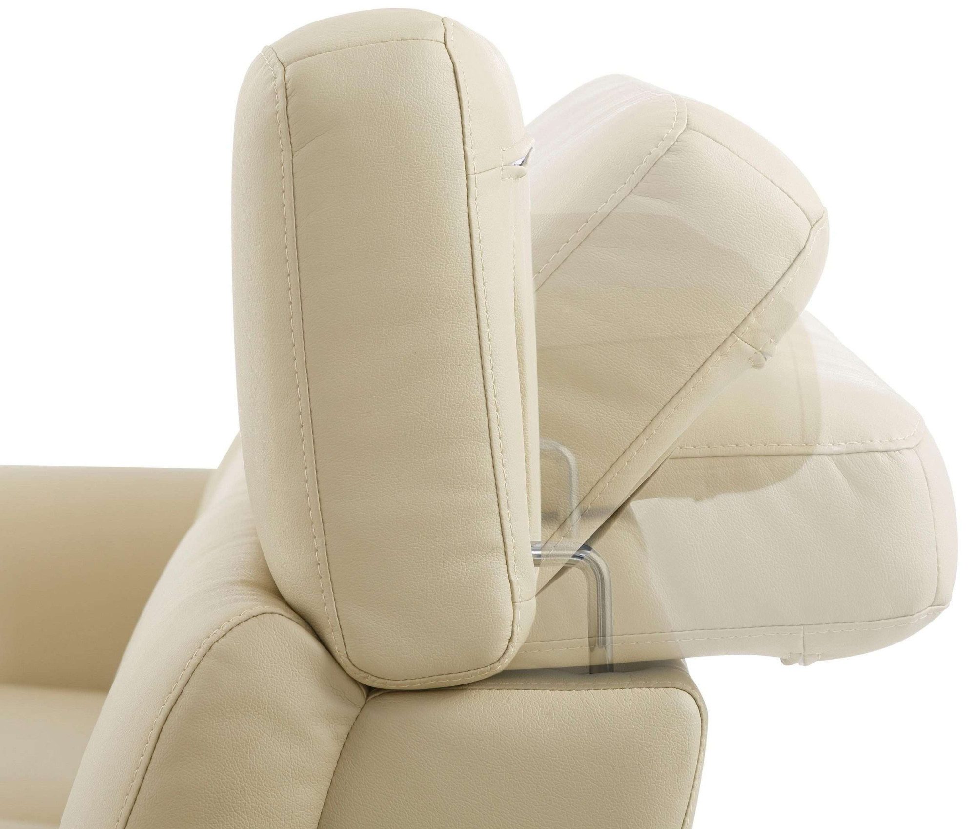 Home affaire Hoekbank Sentrano, L-vorm, 275 cm, man. of electr. relaxfunctie en usb/kopverstelling