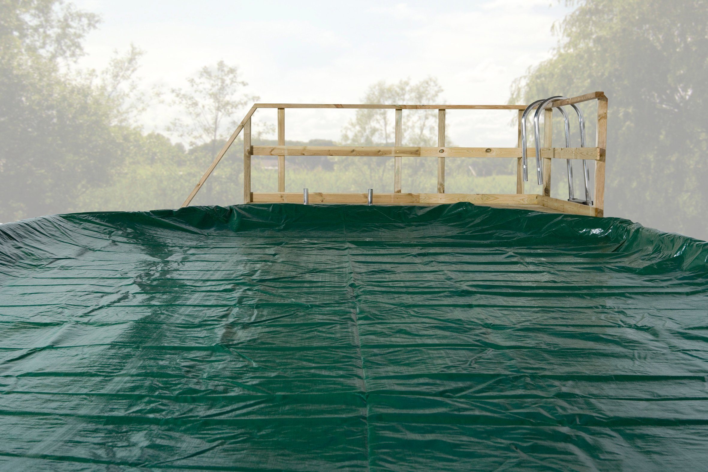 weka Zwembad-afdekzeil Mali 2 Diameter 470 cm (1 stuk) toebehoren & reiniging groen