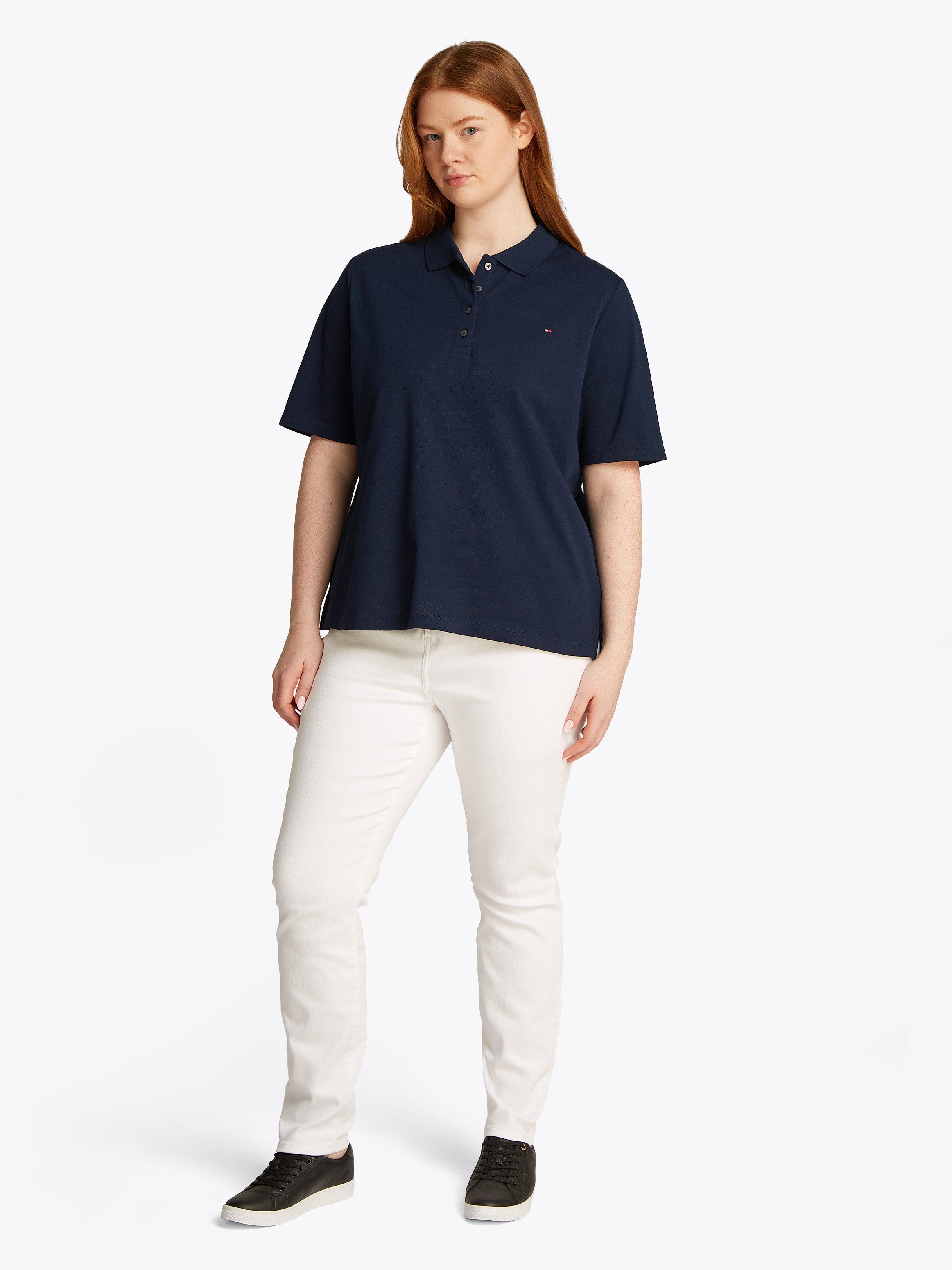 Tommy Hilfiger Curve Poloshirt CRV 1985 REG PIQUE POLO SS