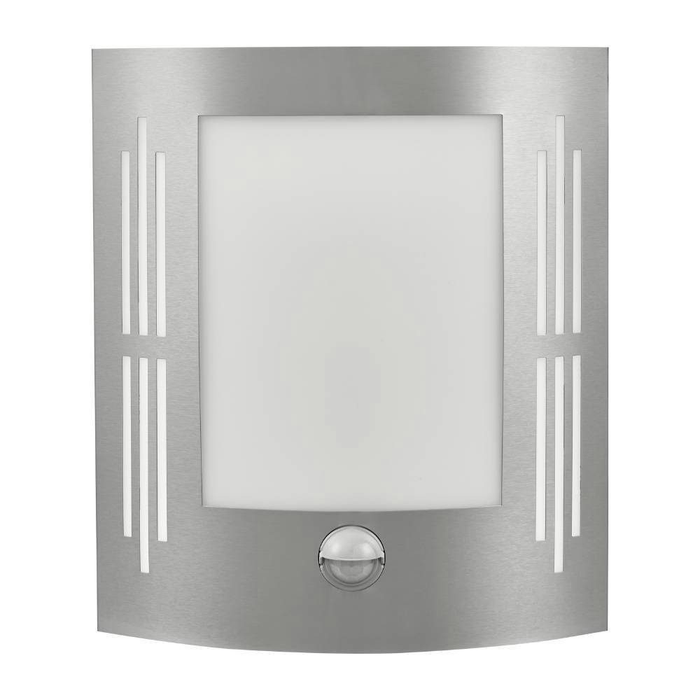 EGLO Wandlamp voor buiten CITY wandlamp, buitenverlichting, roestvrij staal, excl. lichtbron (1 stuk)