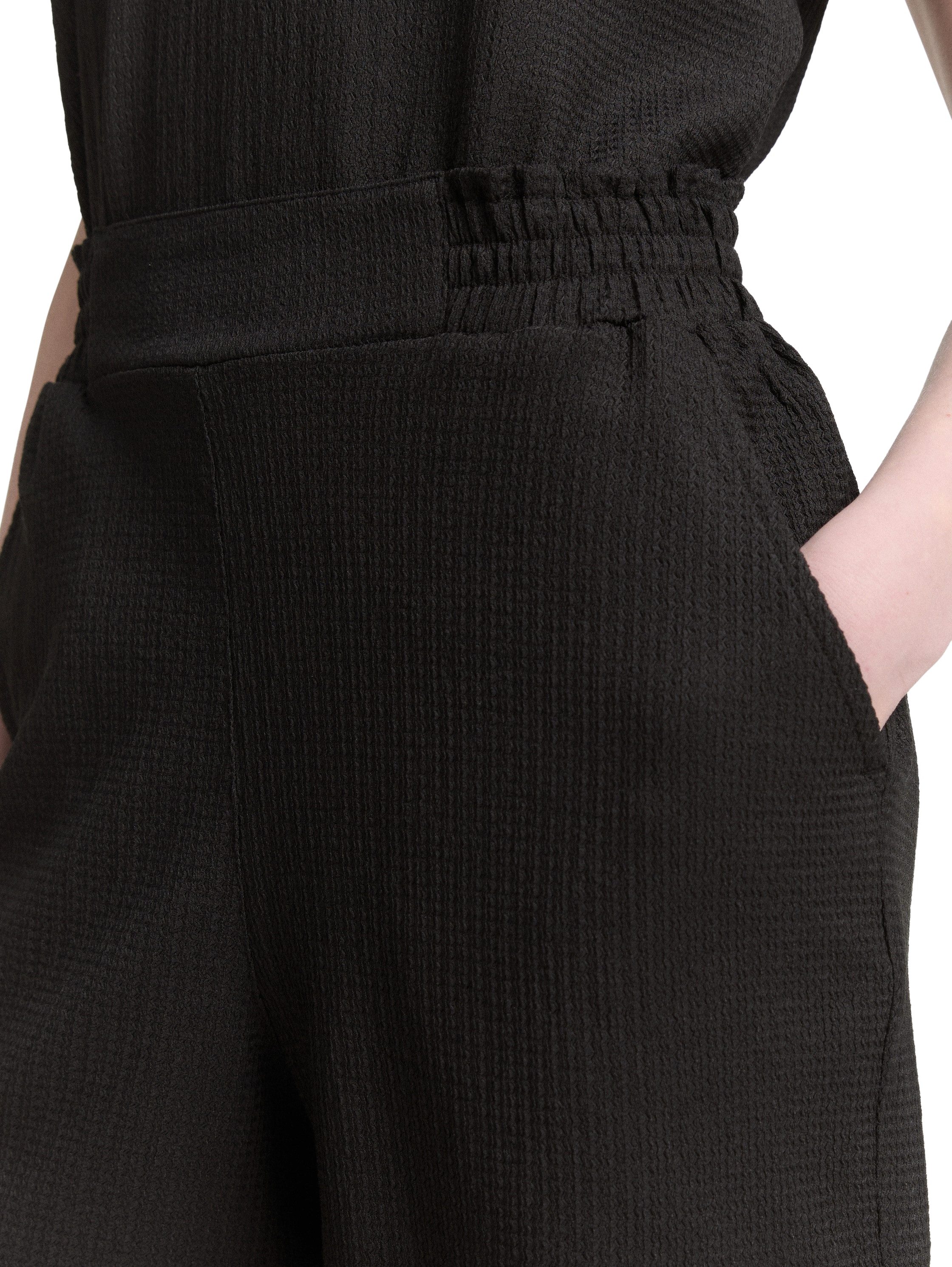 Tom Tailor Denim Short gestreepte uitstraling