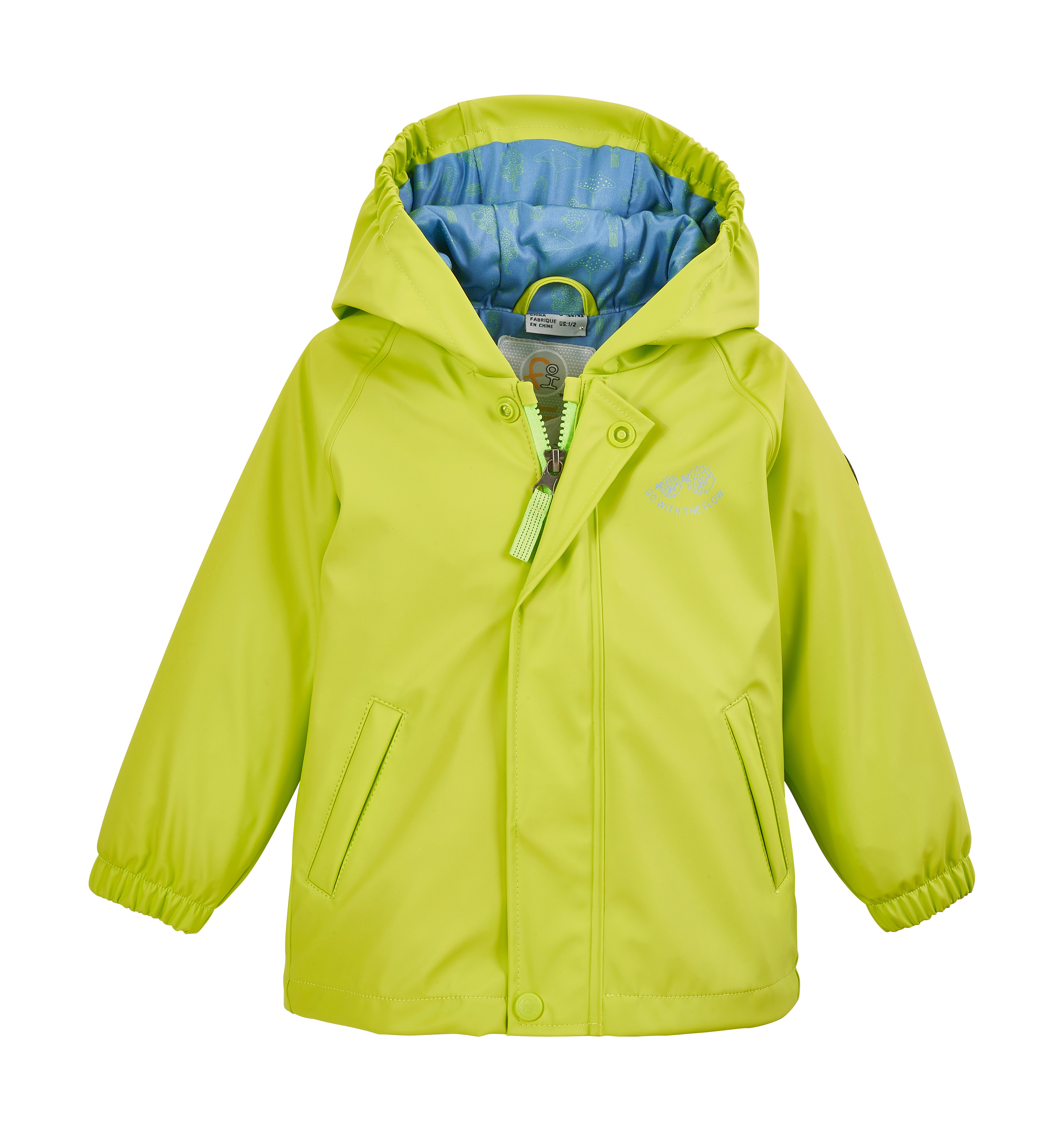 first instinct by killtec Outdoorjack FIOS 62 MNS JCKT kinderen jassen maat 110/116 groen