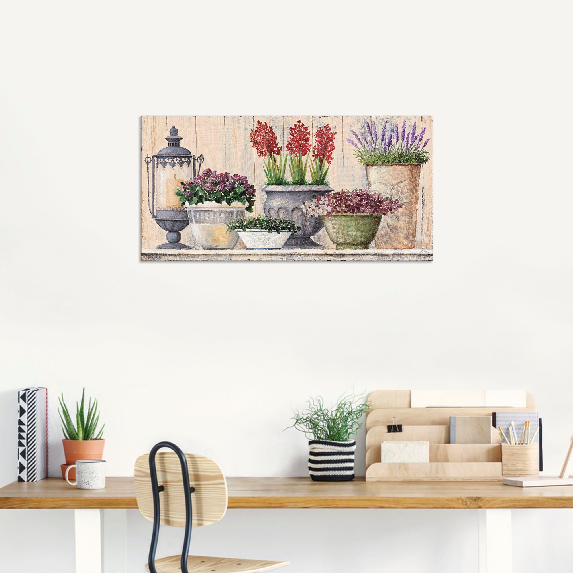 Artland Artprint Antieke compositie_licht als artprint van aluminium, artprint voor buiten, artprint op linnen in verschillende maten