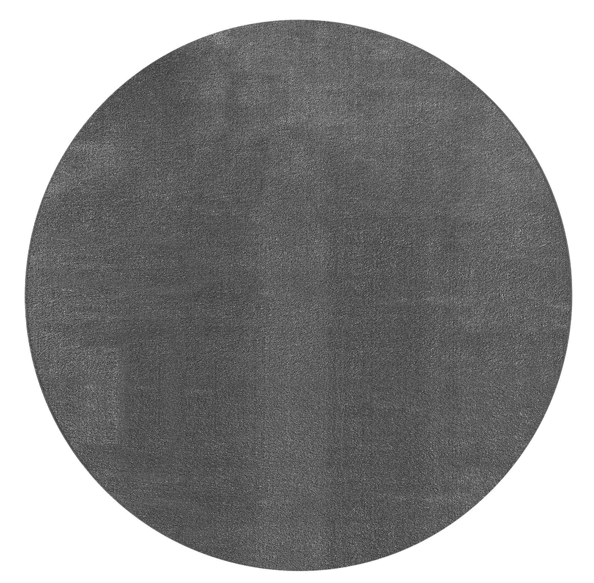 The carpet Vloerkleed Relax round wasbare woonkamer tapijt modern antislip