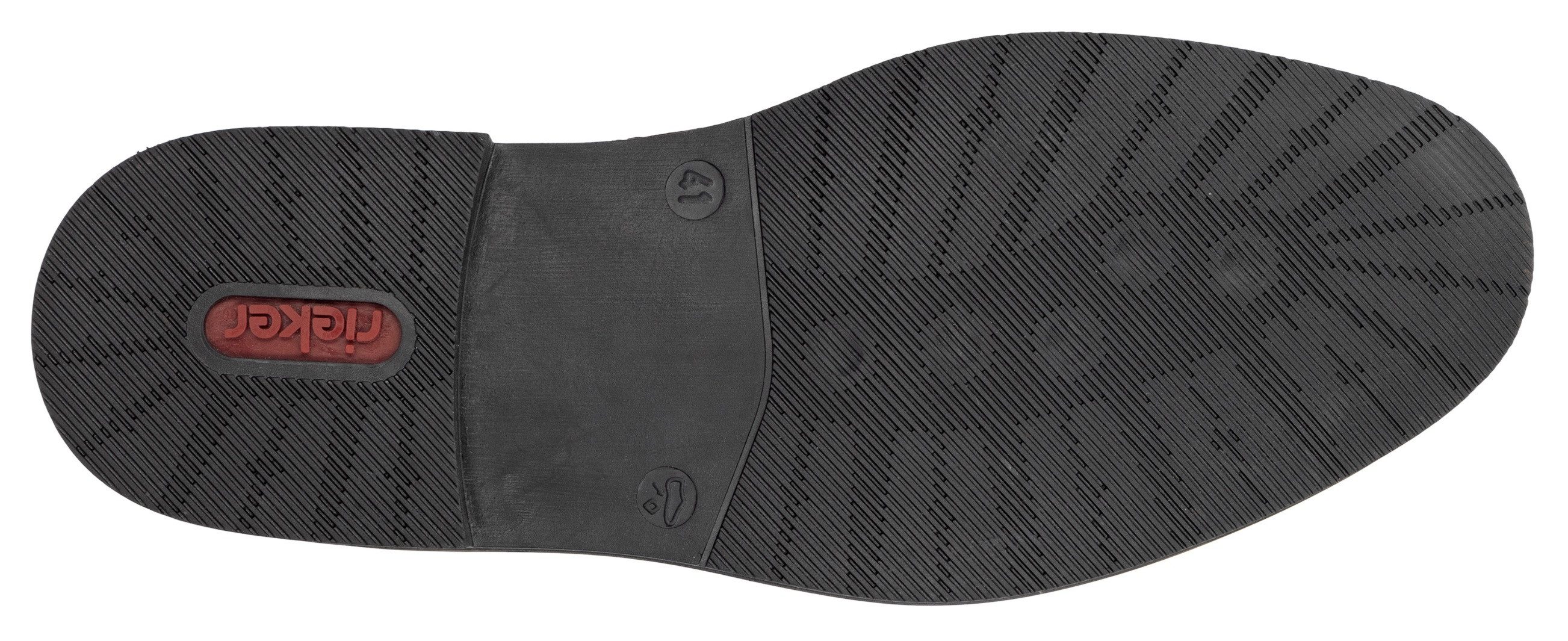Rieker Veterschoenen zakelijke schoen, lage schoen, feest schoen met leren dekzool