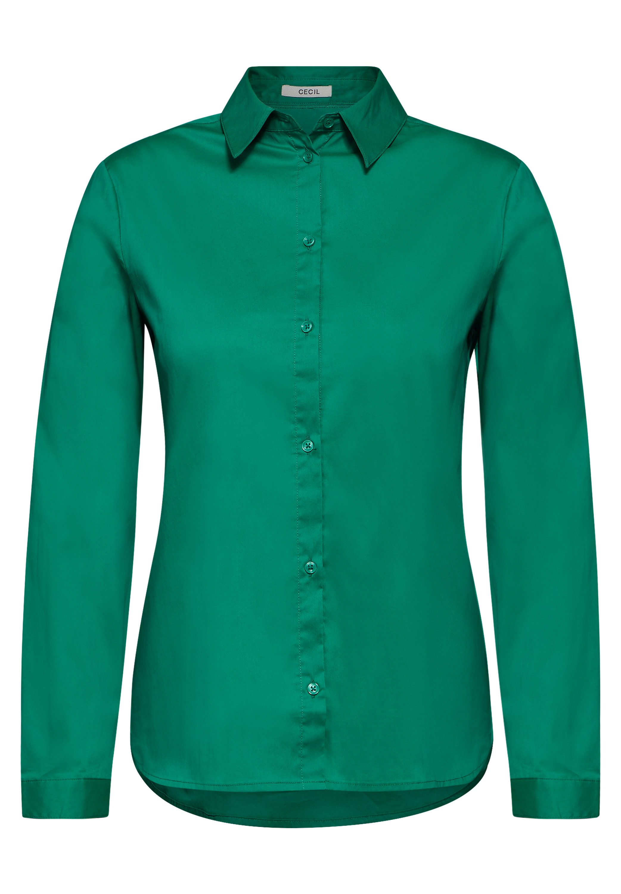 Cecil Blouse met lange mouwen met overhemdkraag