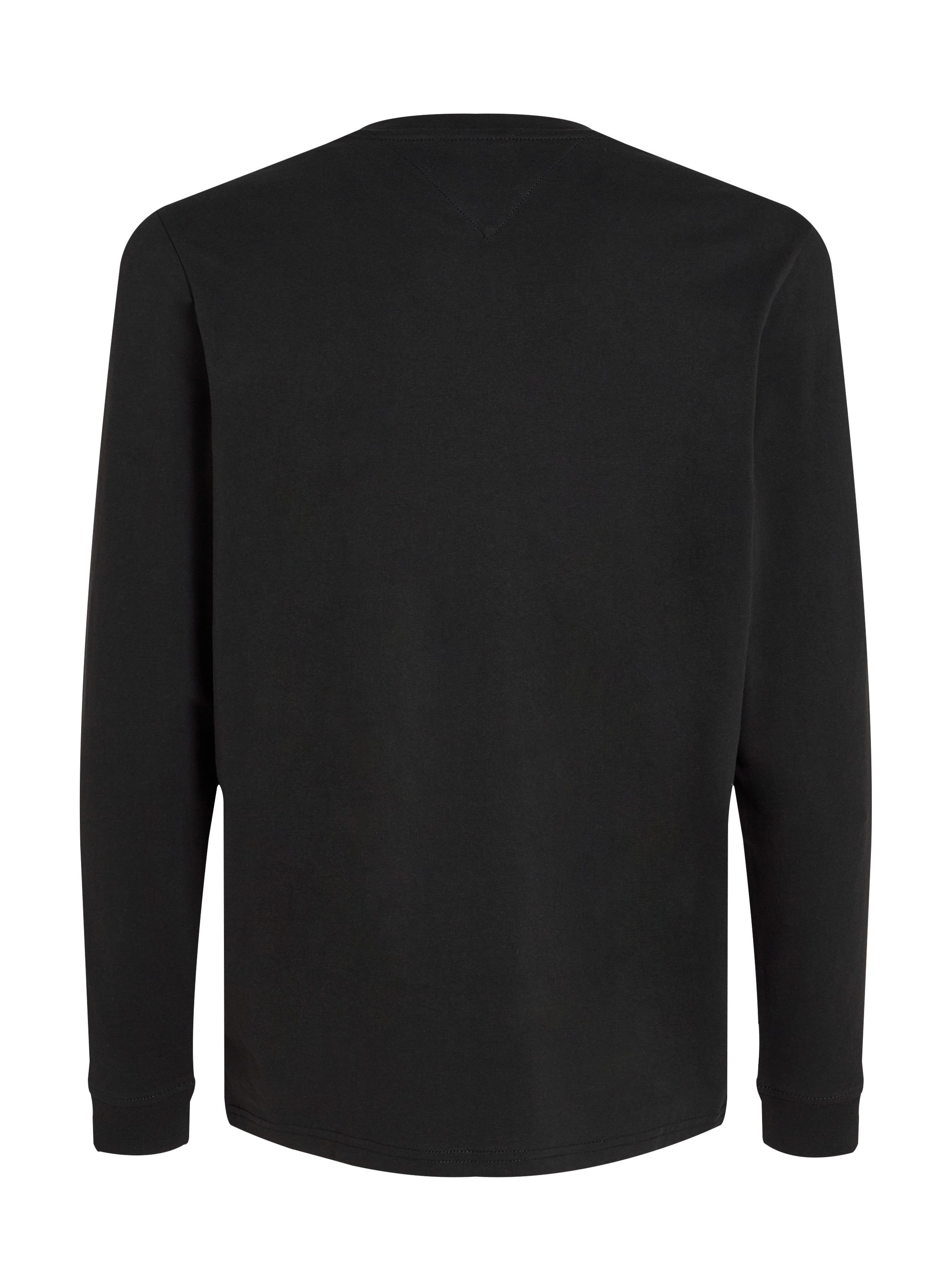TOMMY JEANS Shirt met lange mouwen TJM SLIM LINEAR CHST L S TEE EXT