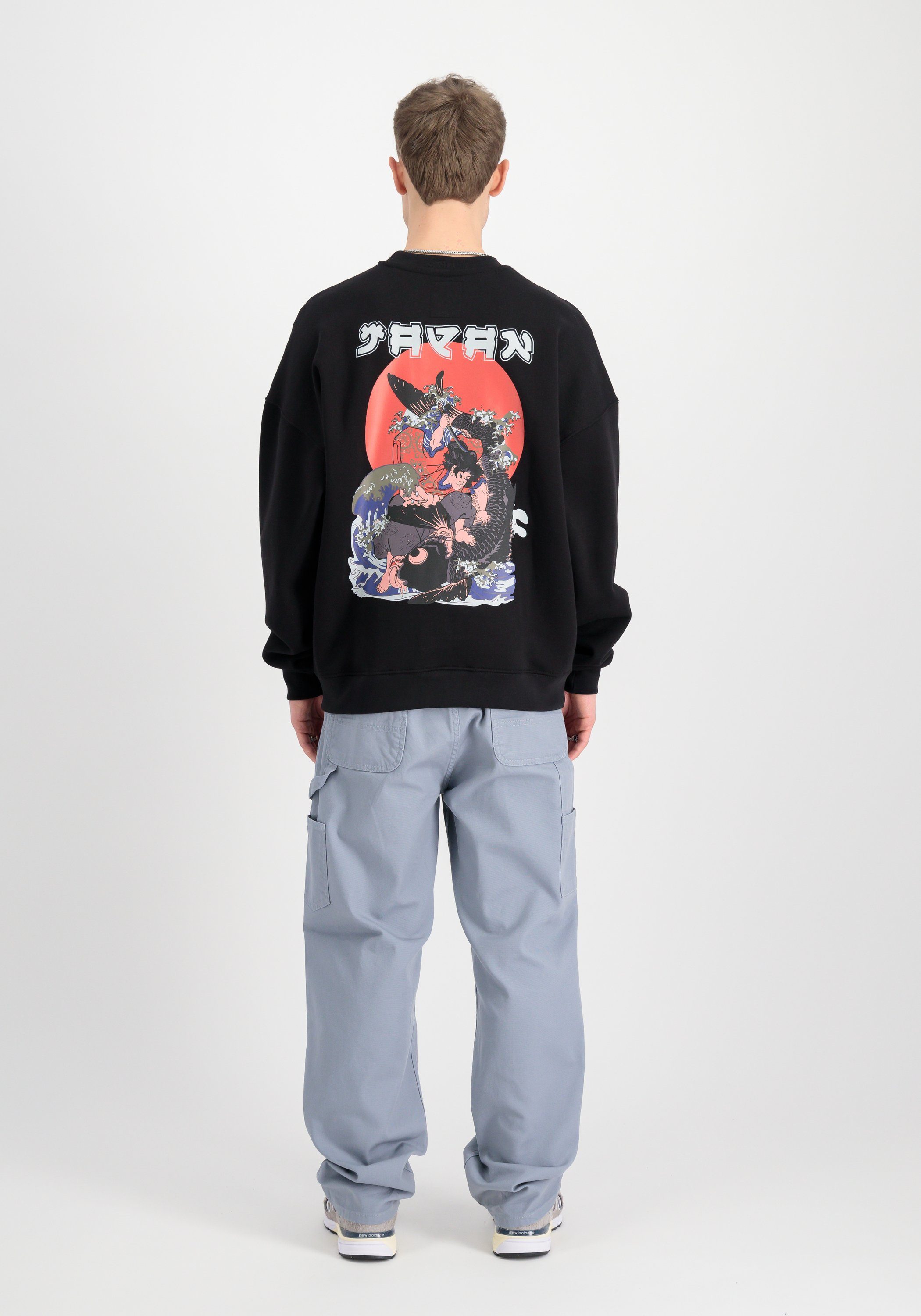 Alpha Industries Sweater ALPHA INDUSTRIES Men - Sweatshirts Japan Wave Warrior Sweater