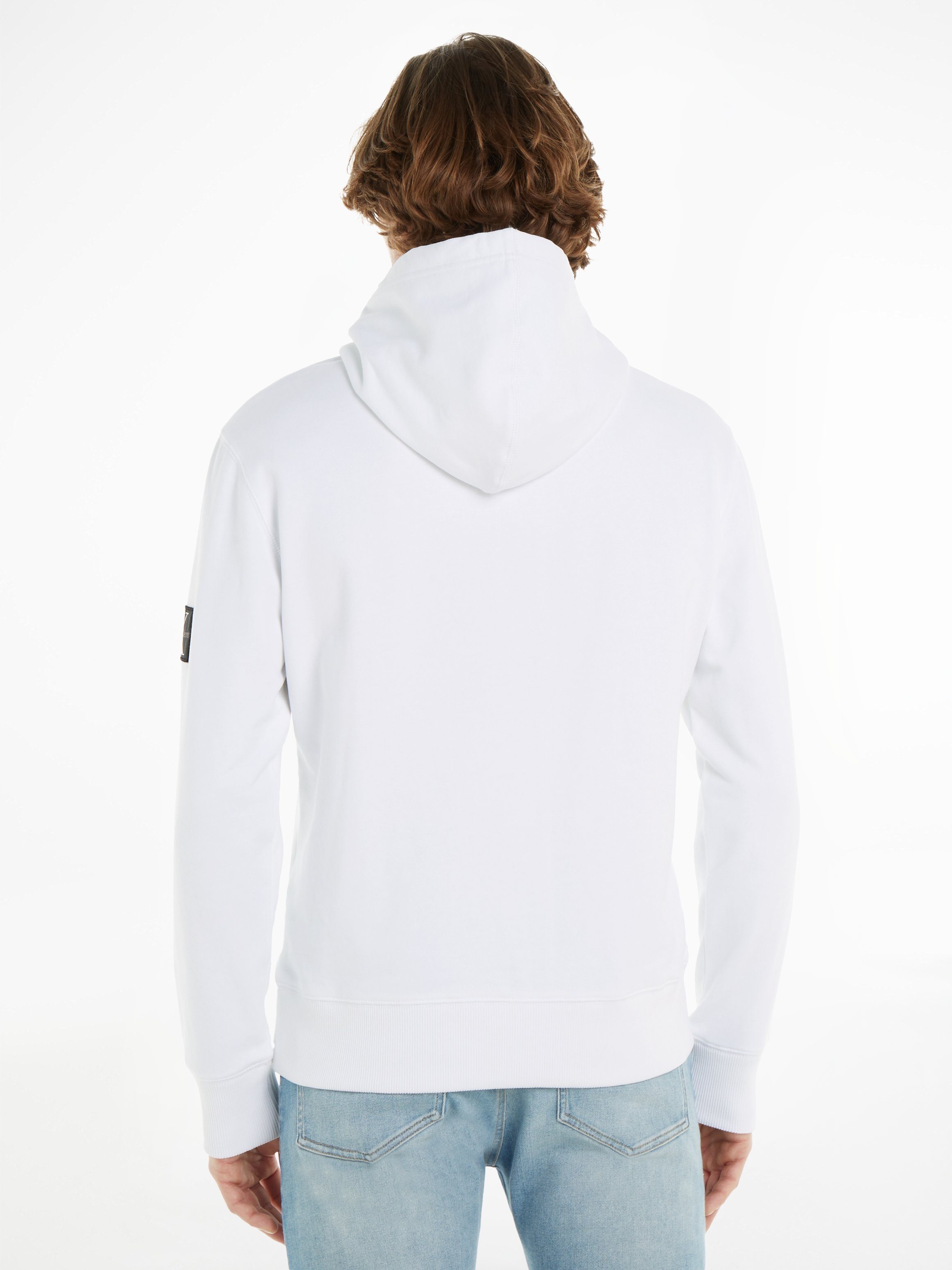 Calvin Klein Hoodie BADGE HOODIE met logopatch