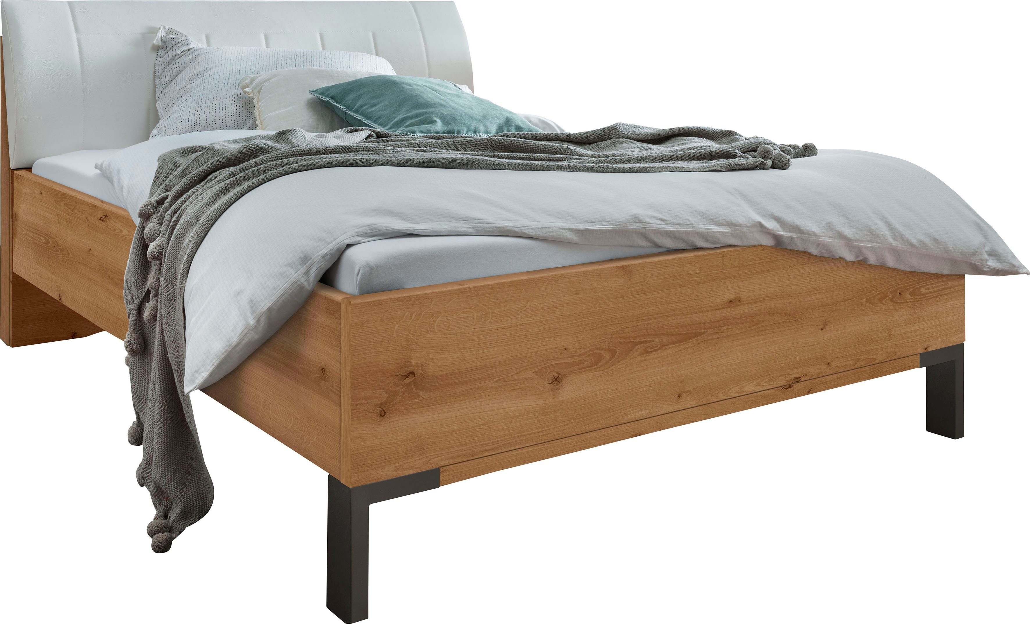 WIEMANN futonbed Monaco met bekleed hoofdbord