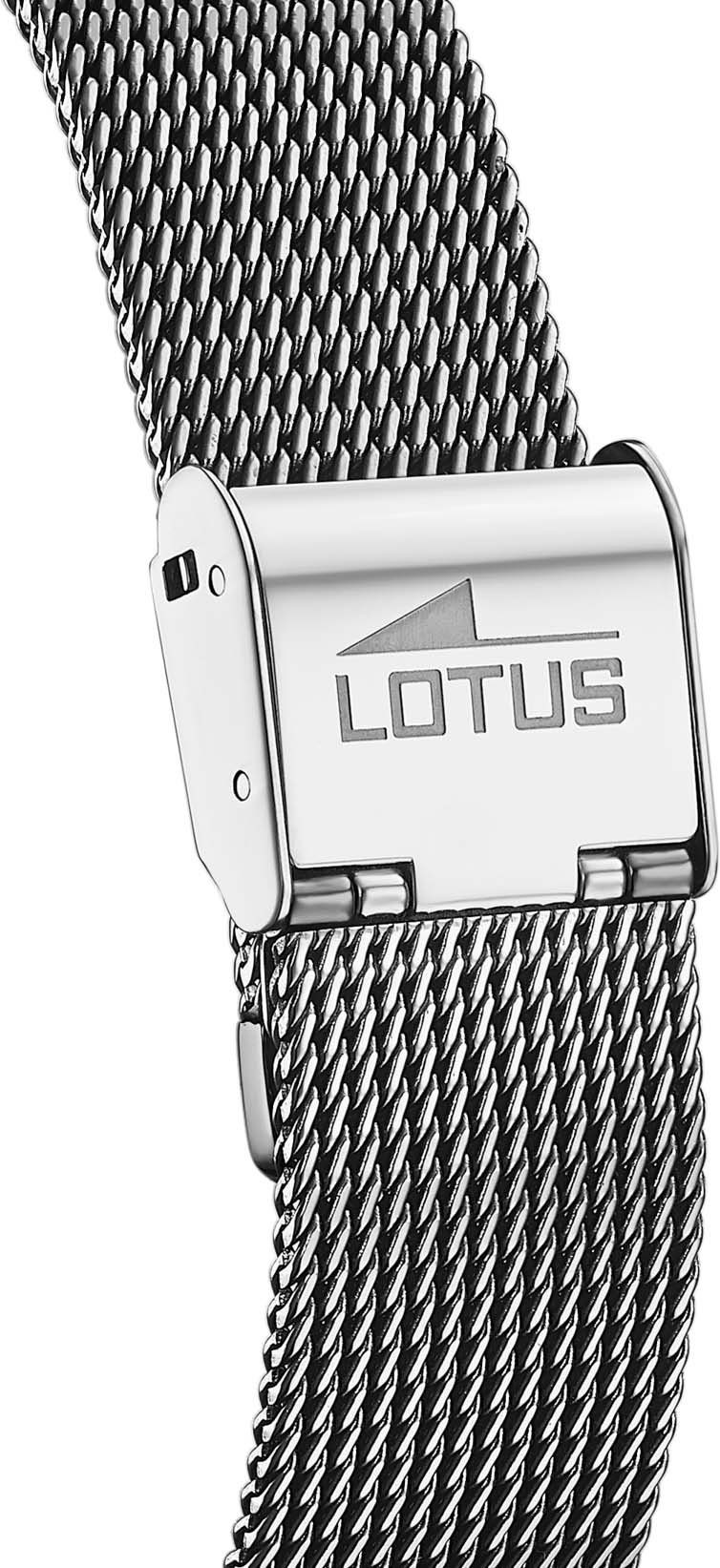 Lotus Kwartshorloge 18878/3 Horloge, dameshorloge, stalen armband