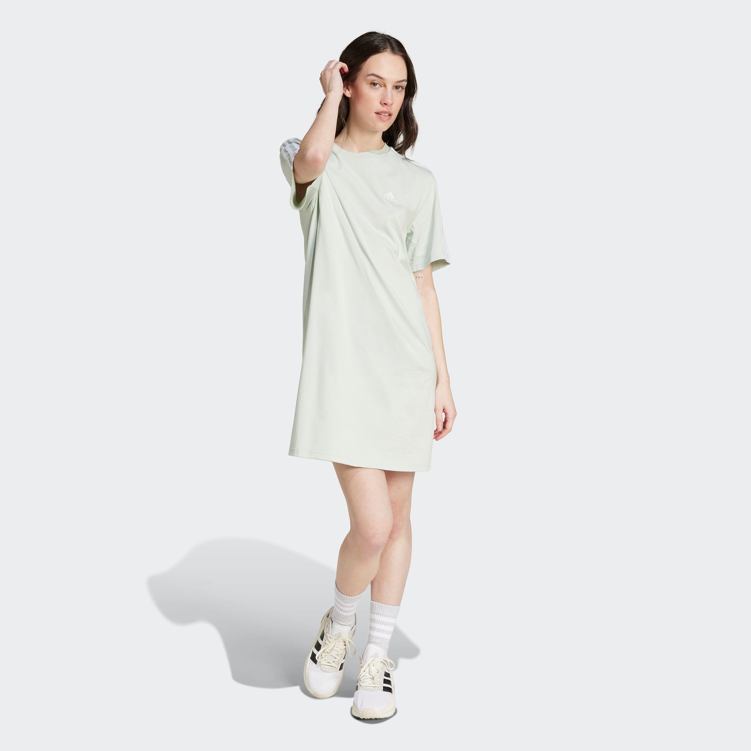 adidas Sportswear Shirtjurk W 3S BF T DR (1-delig)
