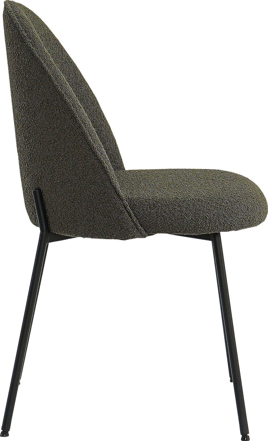 TOM TAILOR HOME Stoel met afgeronde rugleuning (set, 2 stuks)