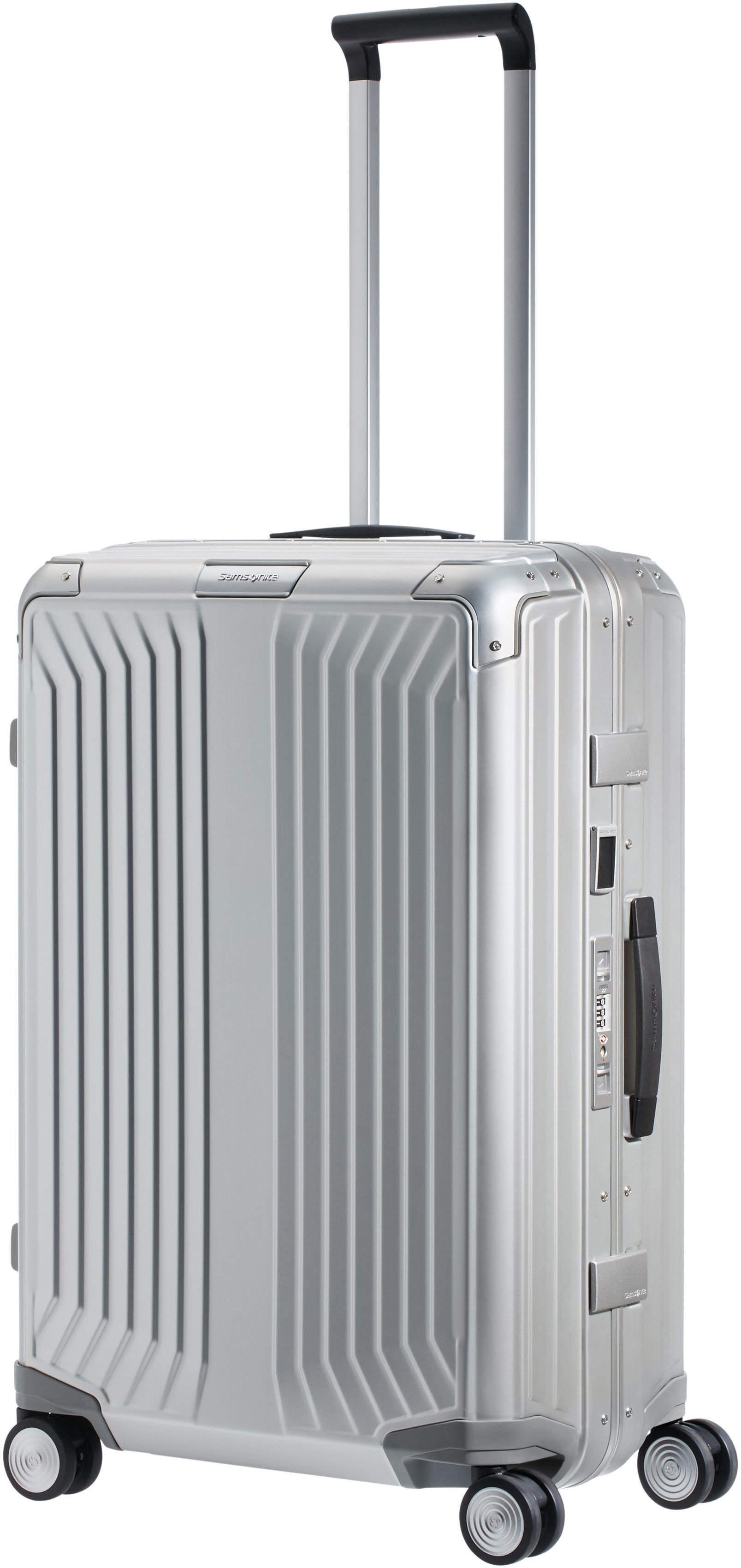 Samsonite Hardshell-trolley LITE-BOX ALU Hard-shell koffer premium-aluminium grote koffer TSA-cijferslot