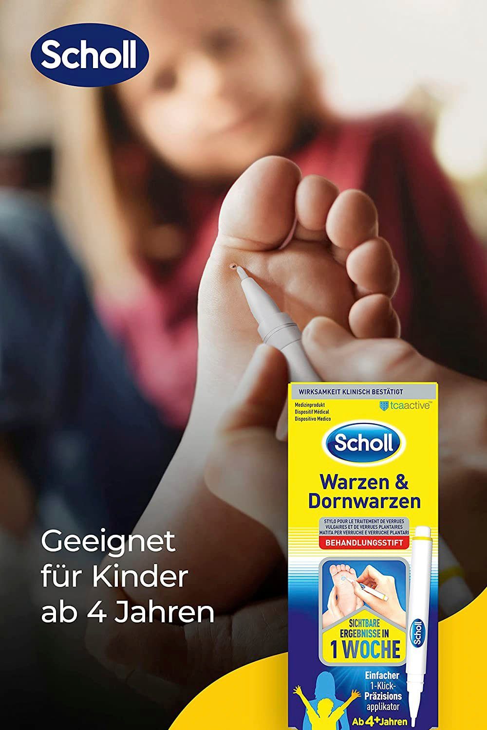Scholl Wrattenbehandelingspen Behandelpen voor wratten en plantaire wratten voor handen en voeten