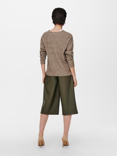 Only Trui met V-hals ONLCAMILLA V-NECK L/S PULLOVER KNT NOOS