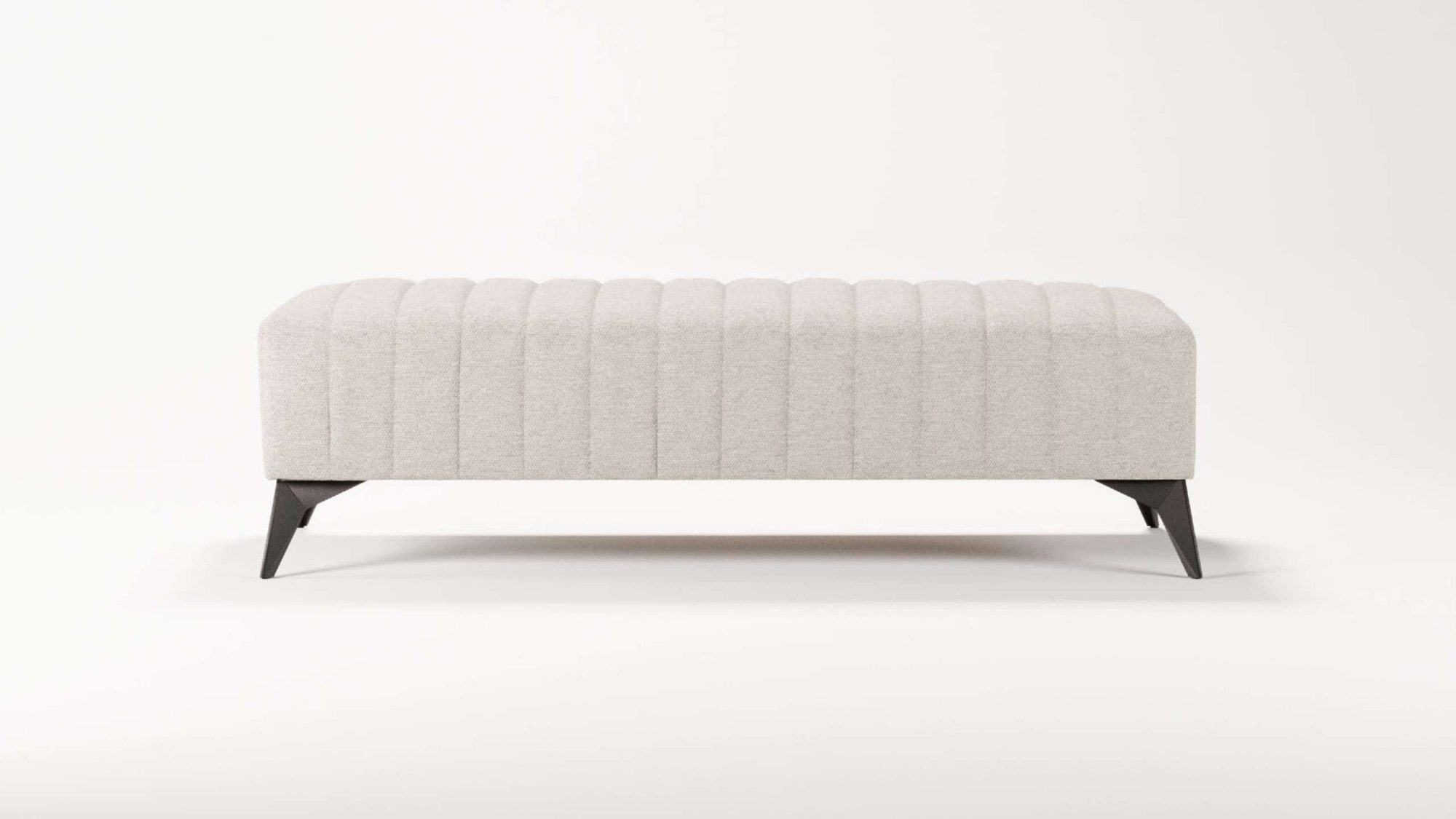 Places of Style Hocker MATTHEW zitpoef XXL, afmetingen B/D/H: 140/60/43 cm
