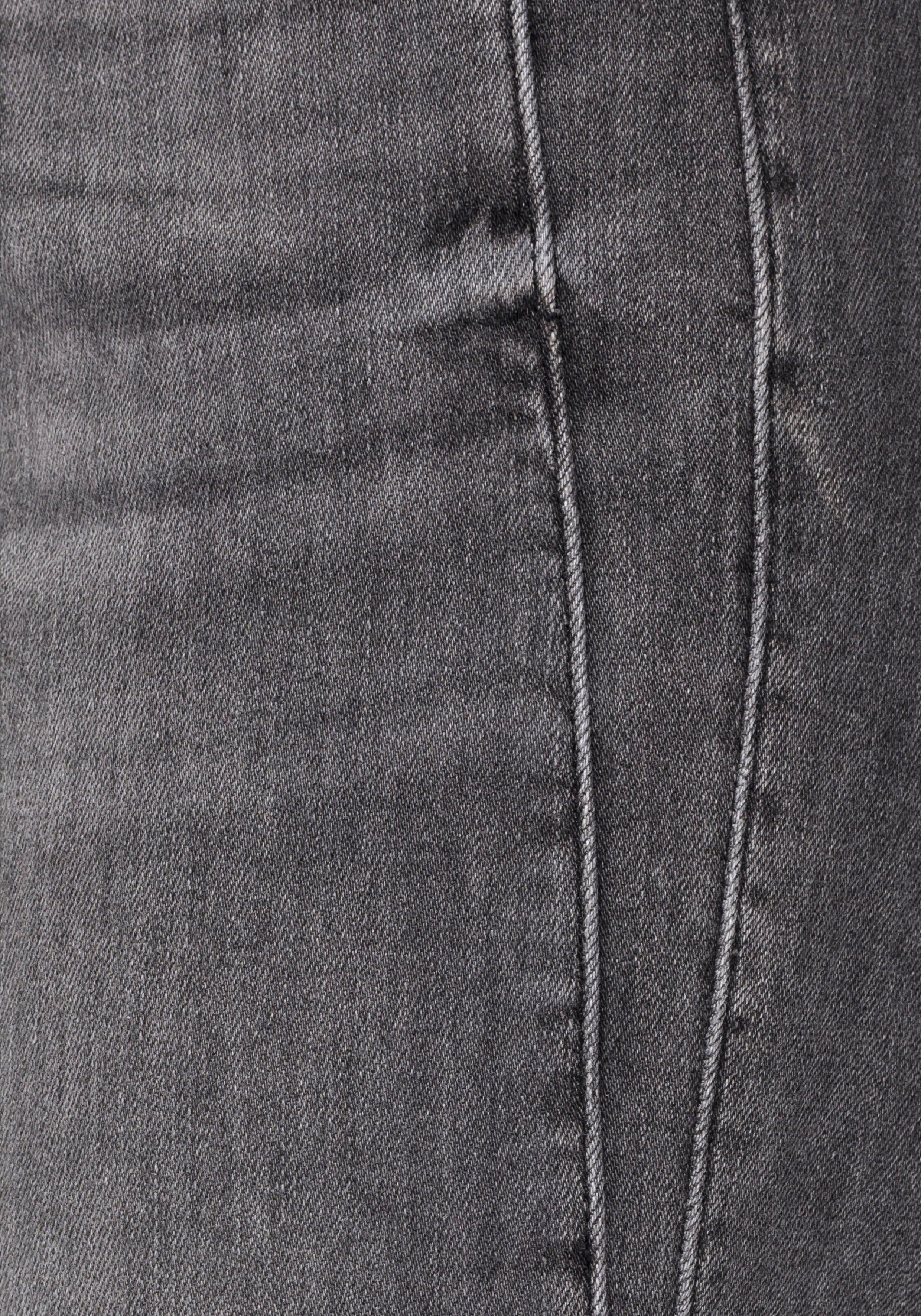 Herrlicher High-waist jeans HI Tap Denim Black Light