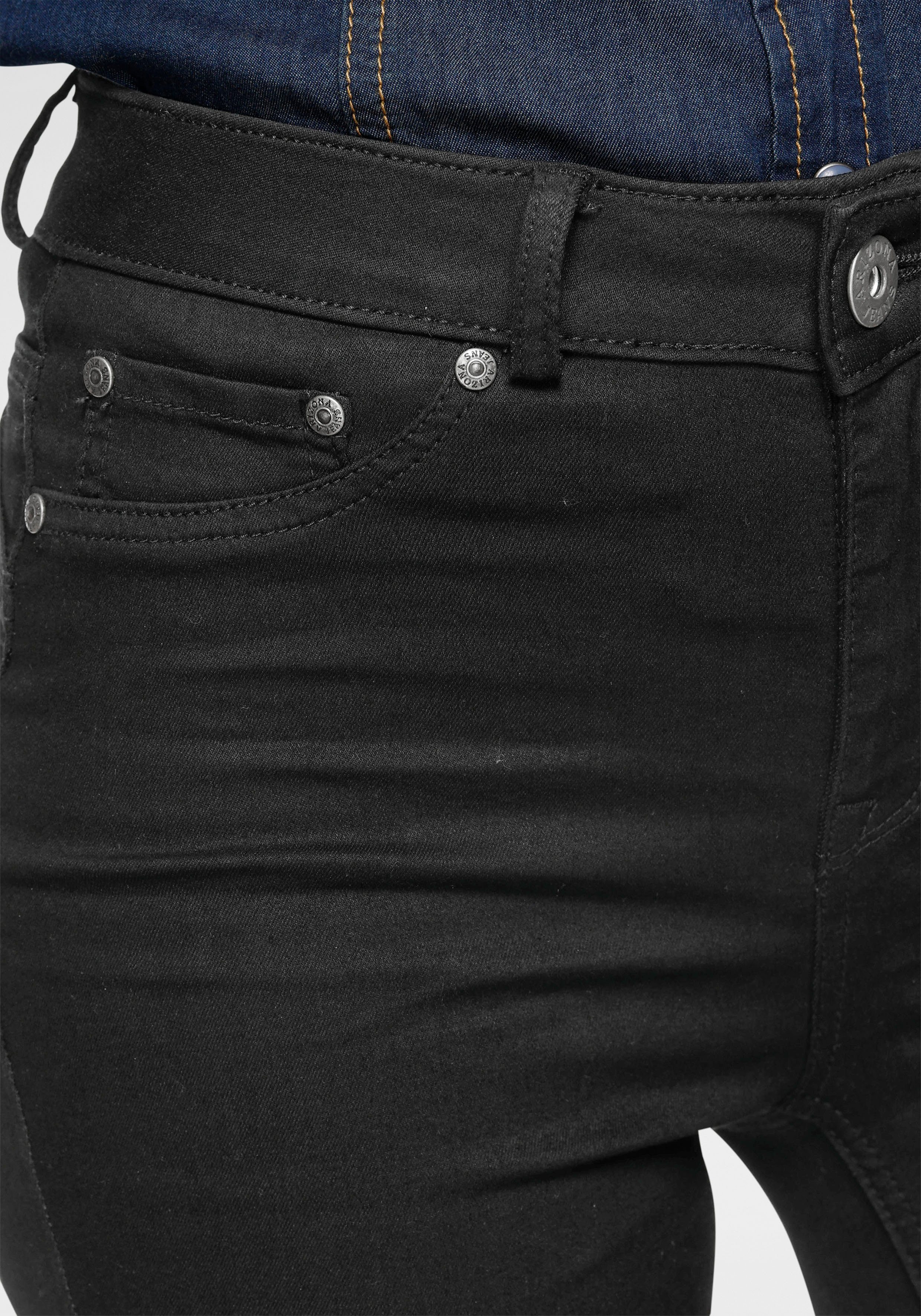 Arizona Skinny fit jeans Ultra Stretch skinny-fit, geaccentueerde taille, shaping-effect, high waist