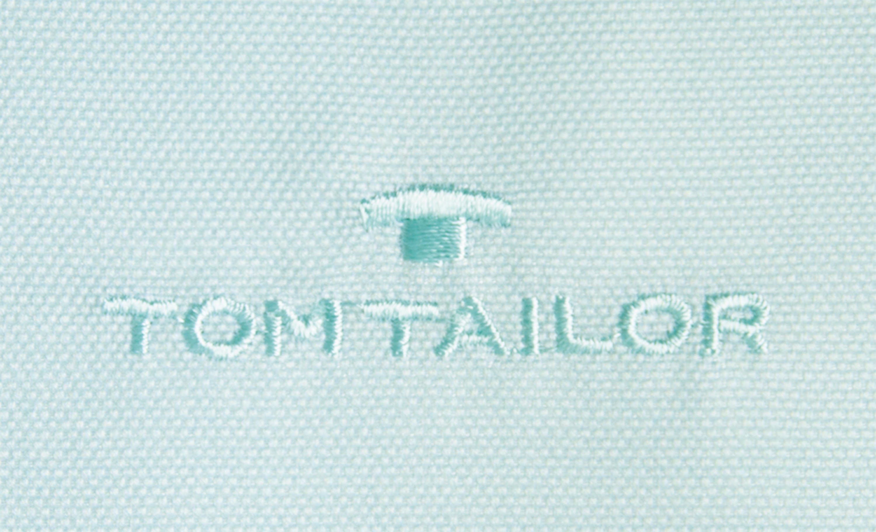 TOM TAILOR HOME Sierkussen Dove Signature met paspel, kussenovertrek zonder vulling(1 stuk)