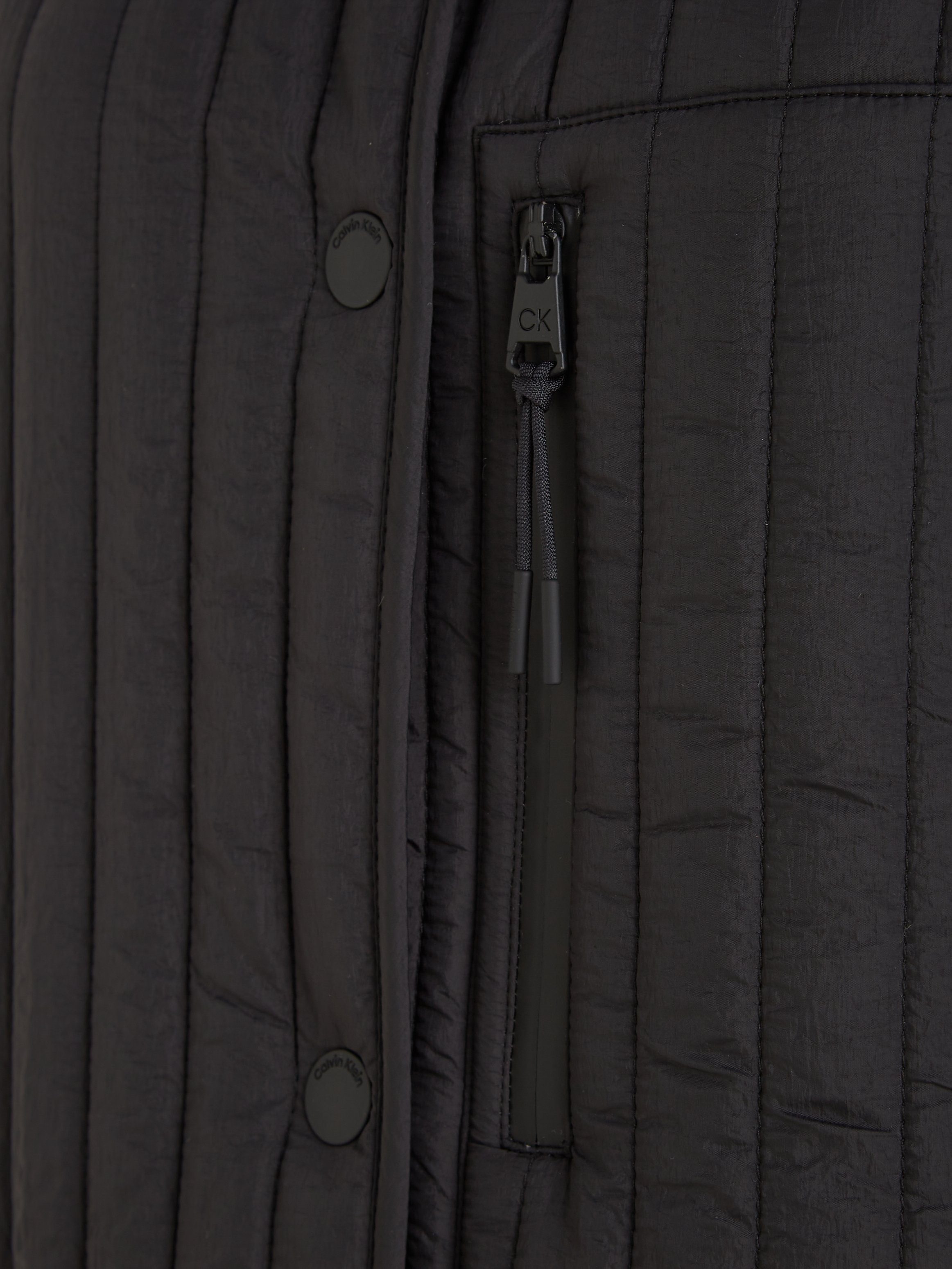 Calvin Klein Bodywarmer LW VERTICAL QUILTED LONG VEST
