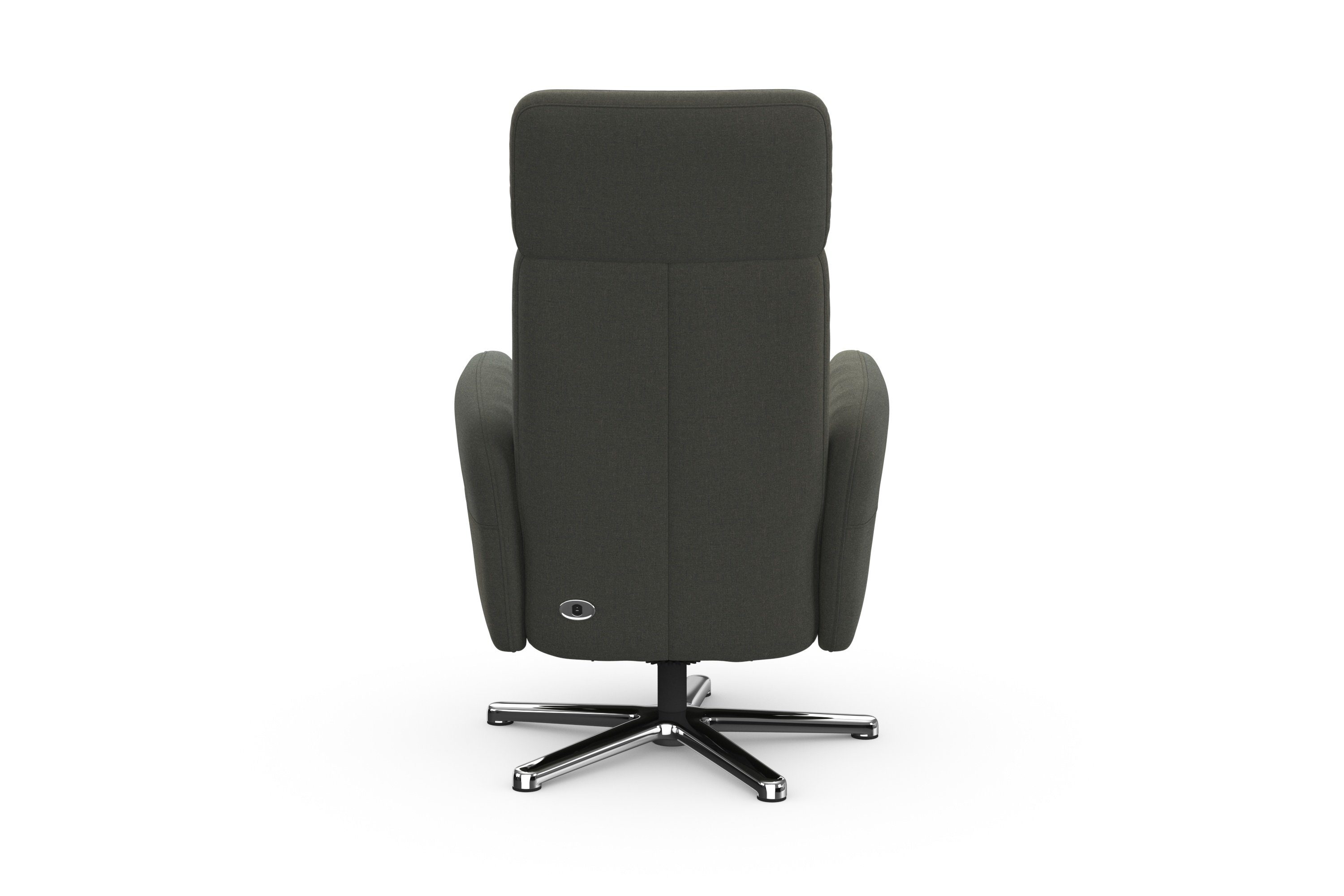 sit&more Relaxfauteuil Grenoble, incl. hoofdsteunverstelling en bekabelde afstandsbediening