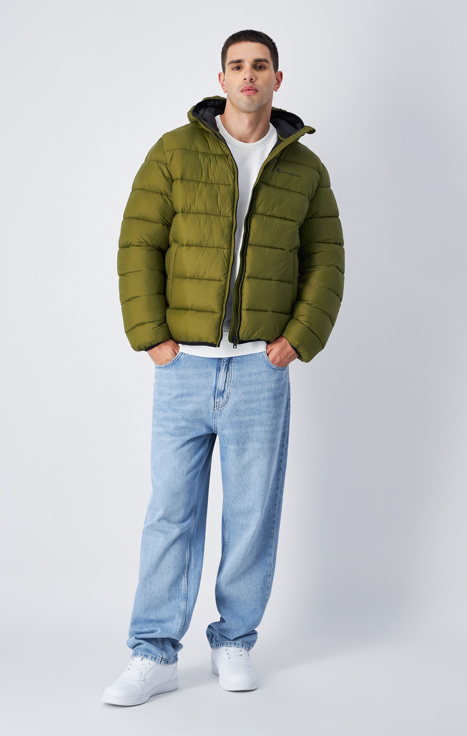 Champion Gewatteerde jas HOODED JACKET