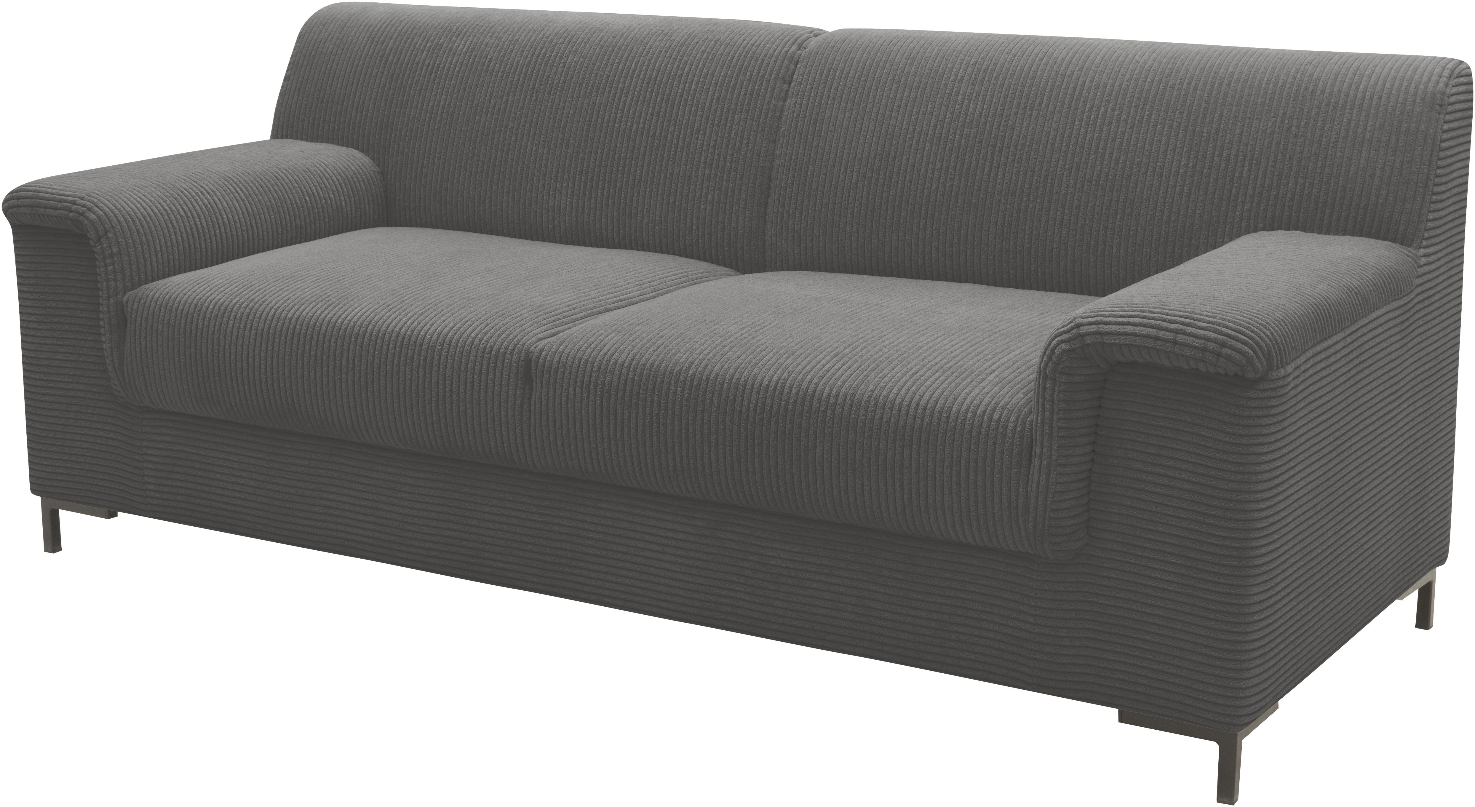 INOSIGN 2,5-zits Jamie 2 ook in Cord BxDxH: 19x/81x76 cm tijdloos, modern, met comfortabel verend systeem
