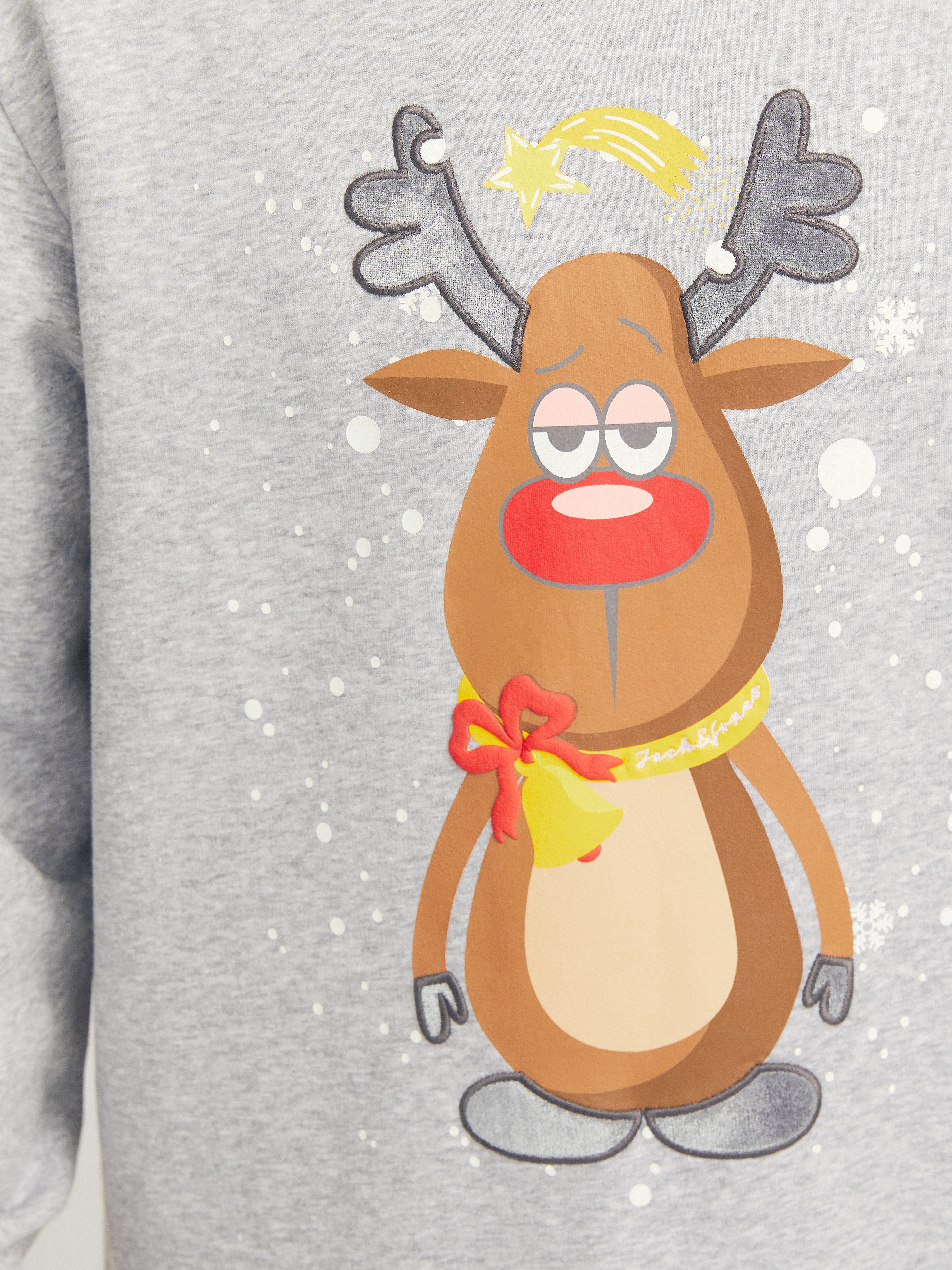 Jack & Jones Sweatshirt JJXMAS JOLLY SWEAT CREW NECK