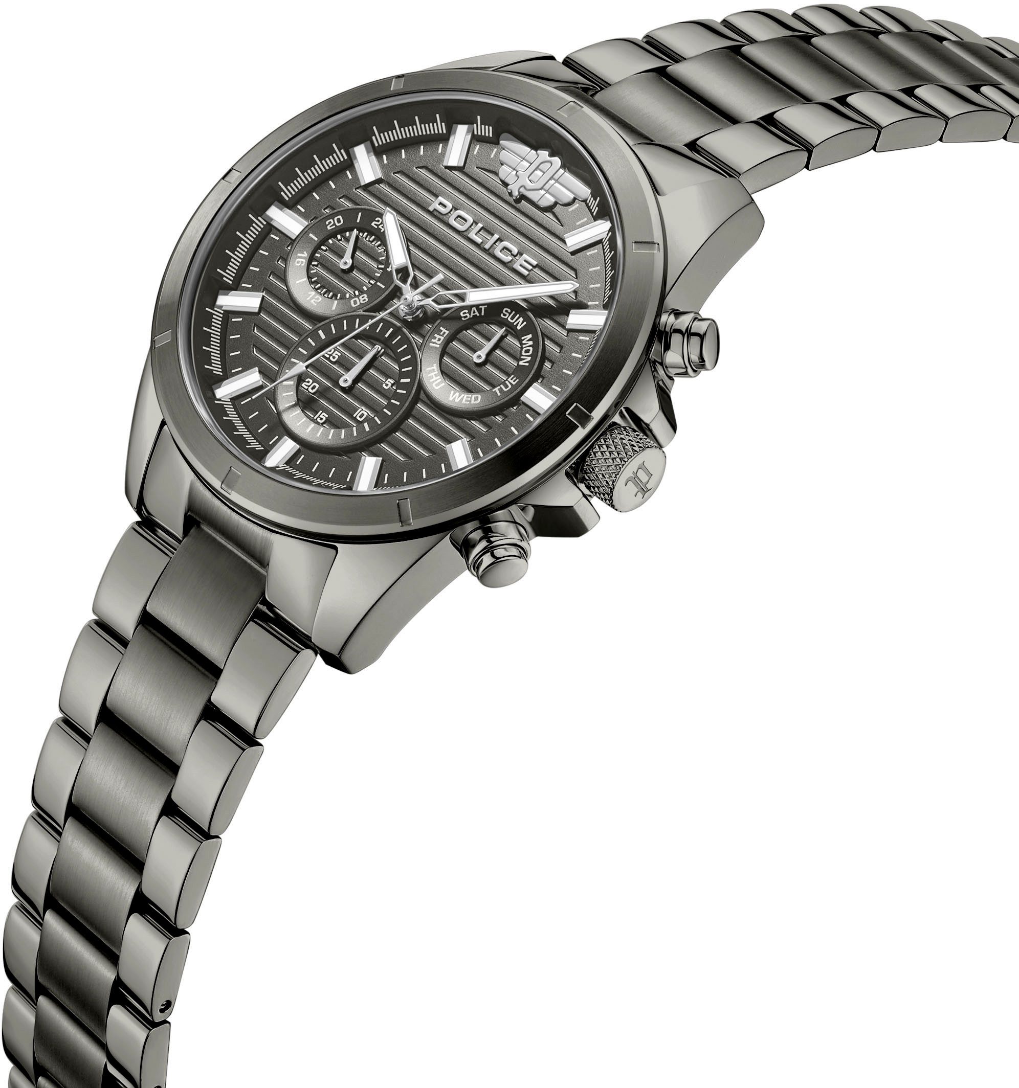 Police Multifunctioneel horloge MALAWI Horloge, quartzhorloge, herenhorloge, datum