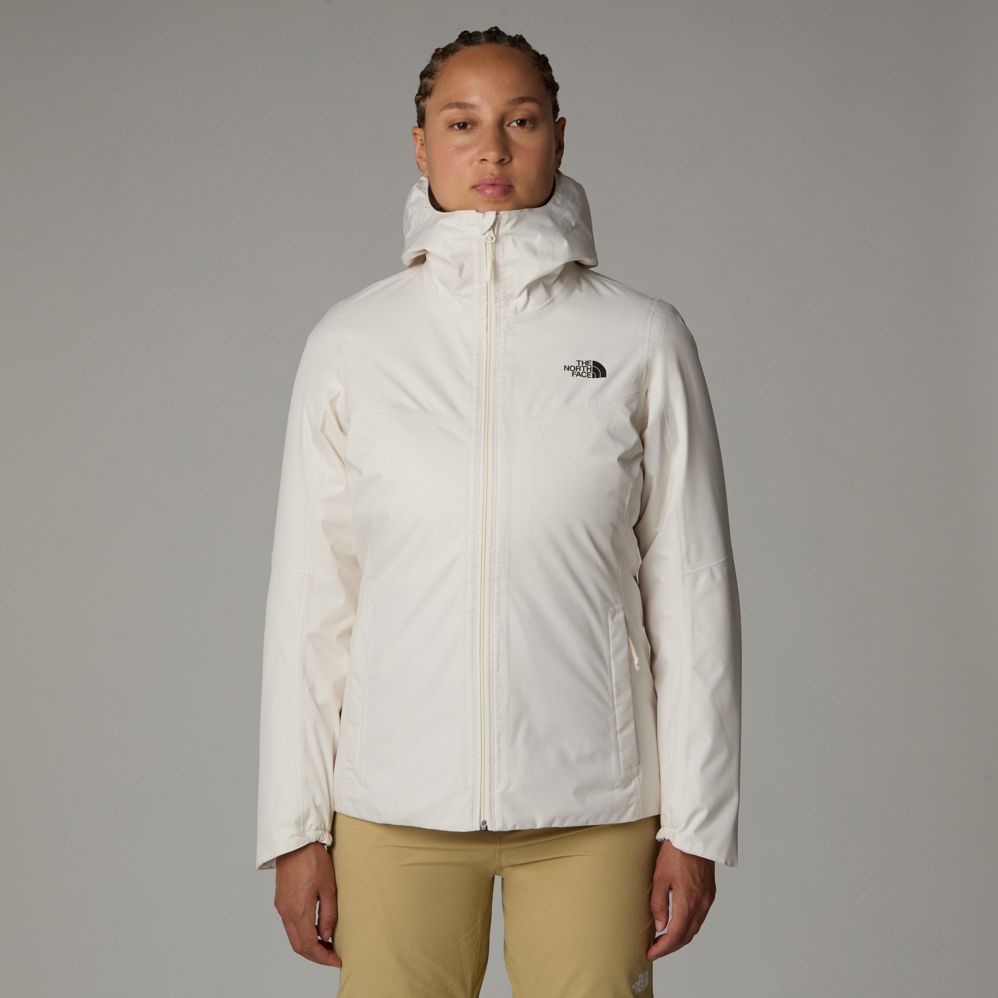 The North Face Functioneel jack W QUEST INSULATED JACKET Winterjack met logo-opdruk