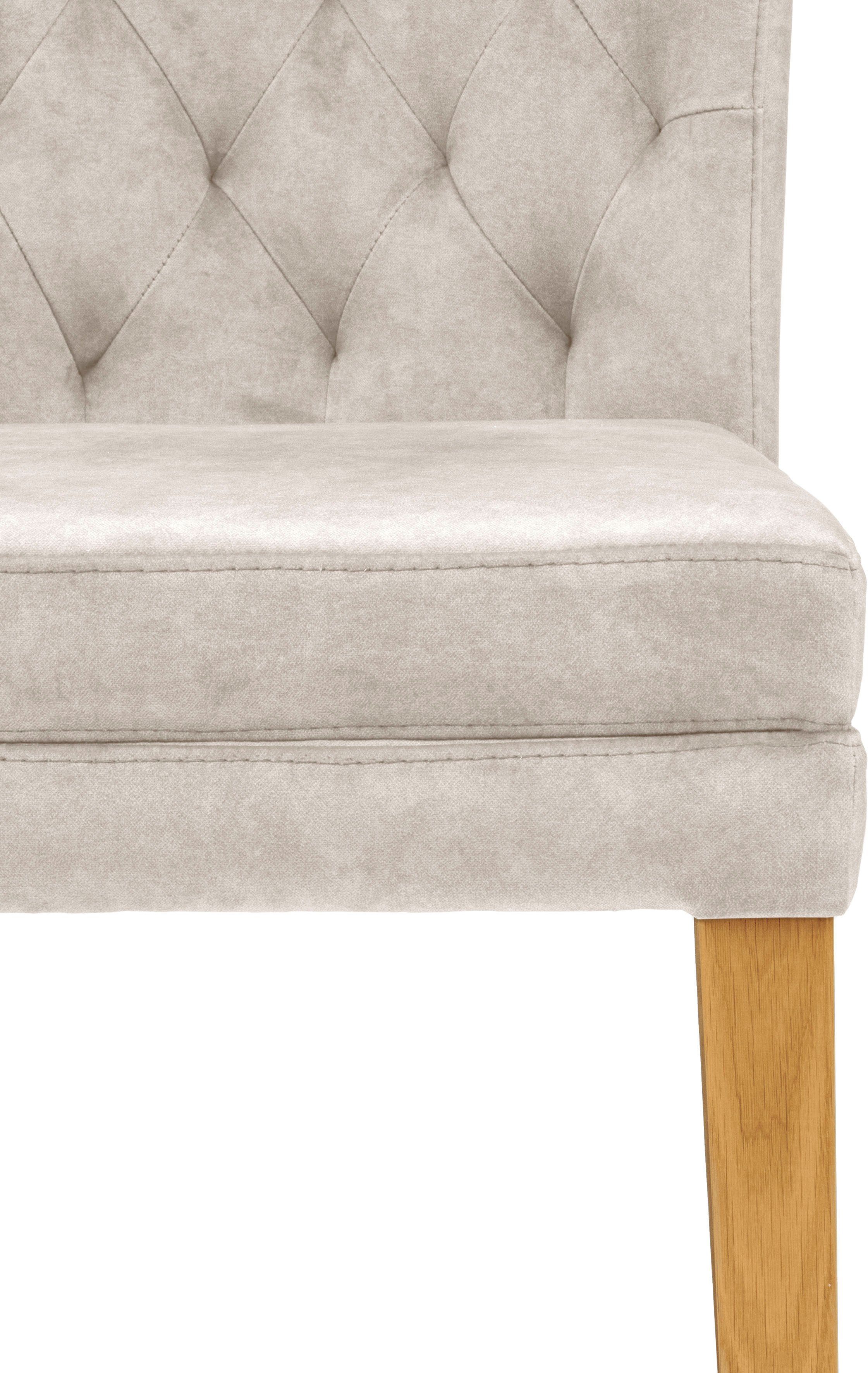 Home affaire Eetkamerstoel Colorado BESTSELLER Polsterstoel Poten in eiken of noten. In set van 2, 4 of 6