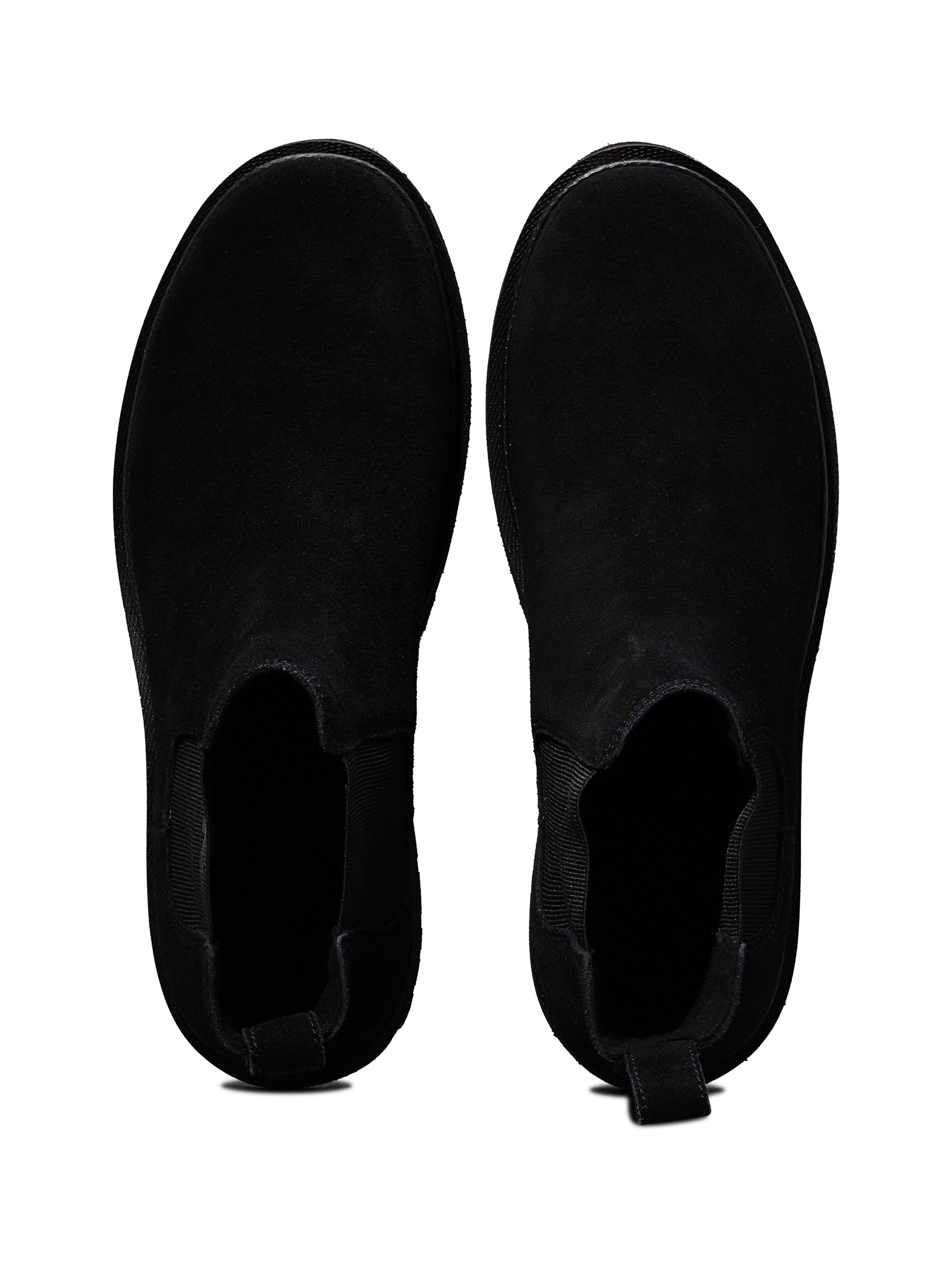 Calvin Klein Chelsea-boots EVA BOOT MID CHELSEA ICONIC DR hakken, instaplaarzen, enkellaars met zij ck-logo