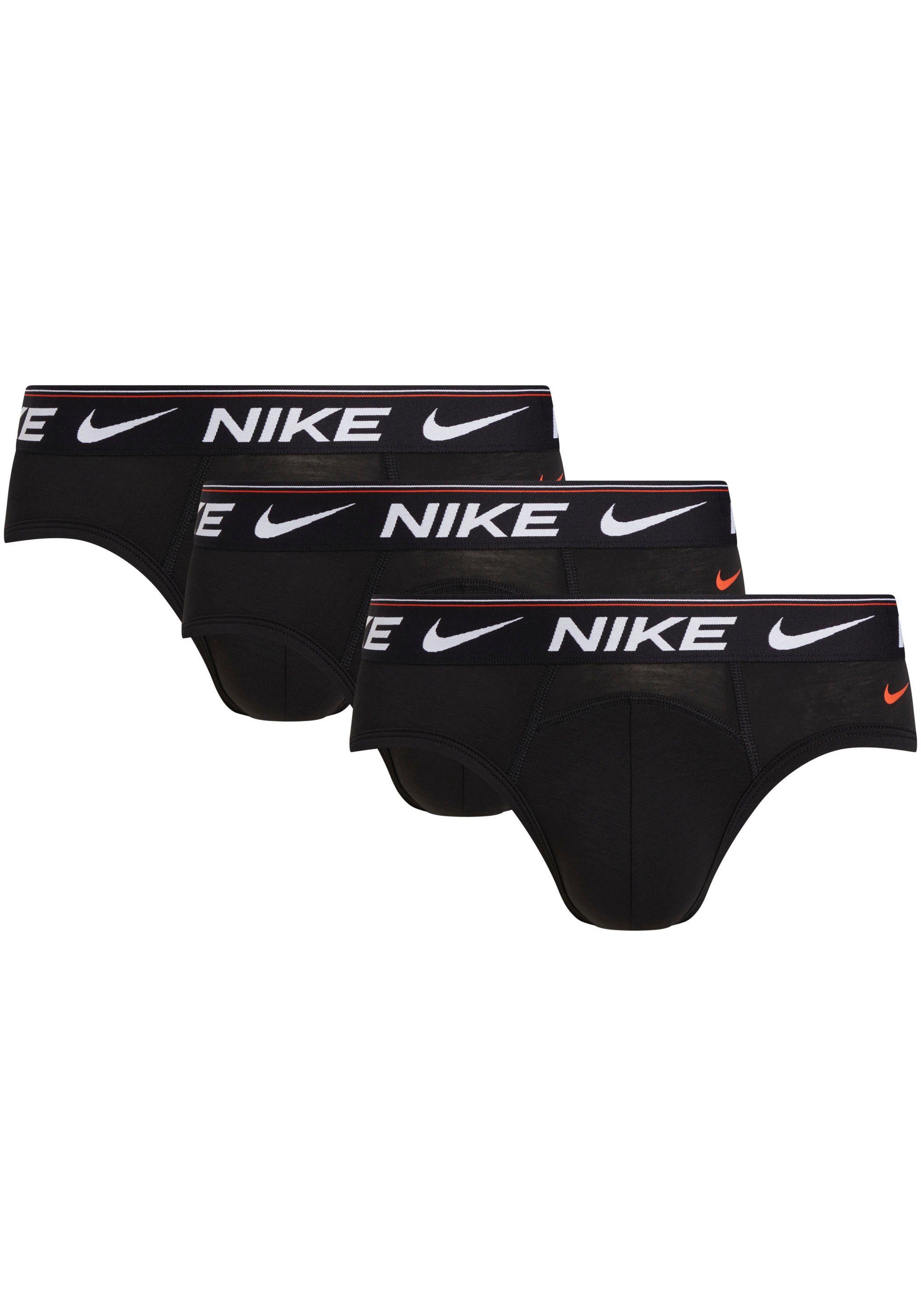NIKE Underwear Slip HIP BRIEF 3PK met een logo-opschrift (3 stuks Set van 3)