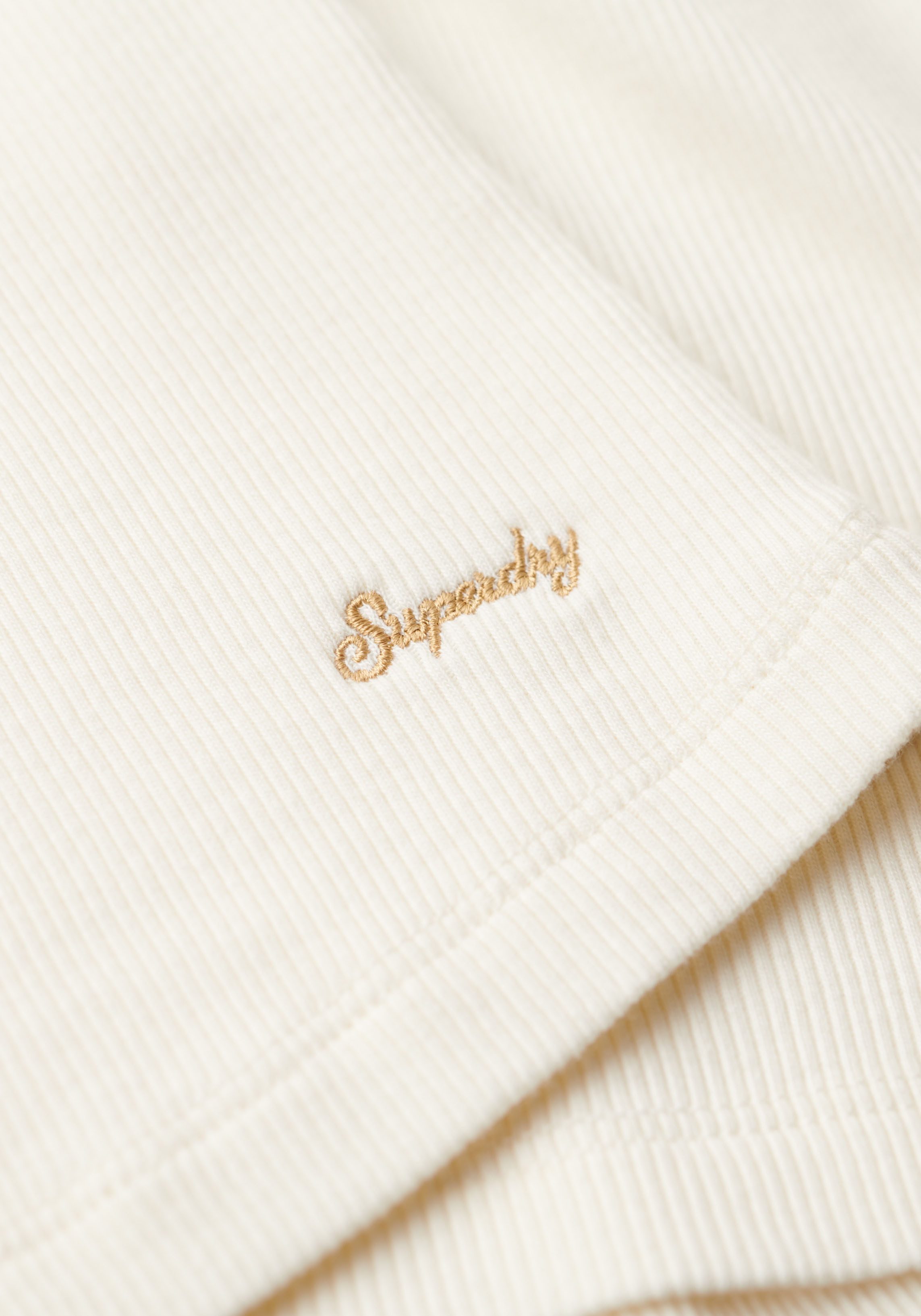 Superdry T-shirt ESSENTIAL LACE TRIM V TEE