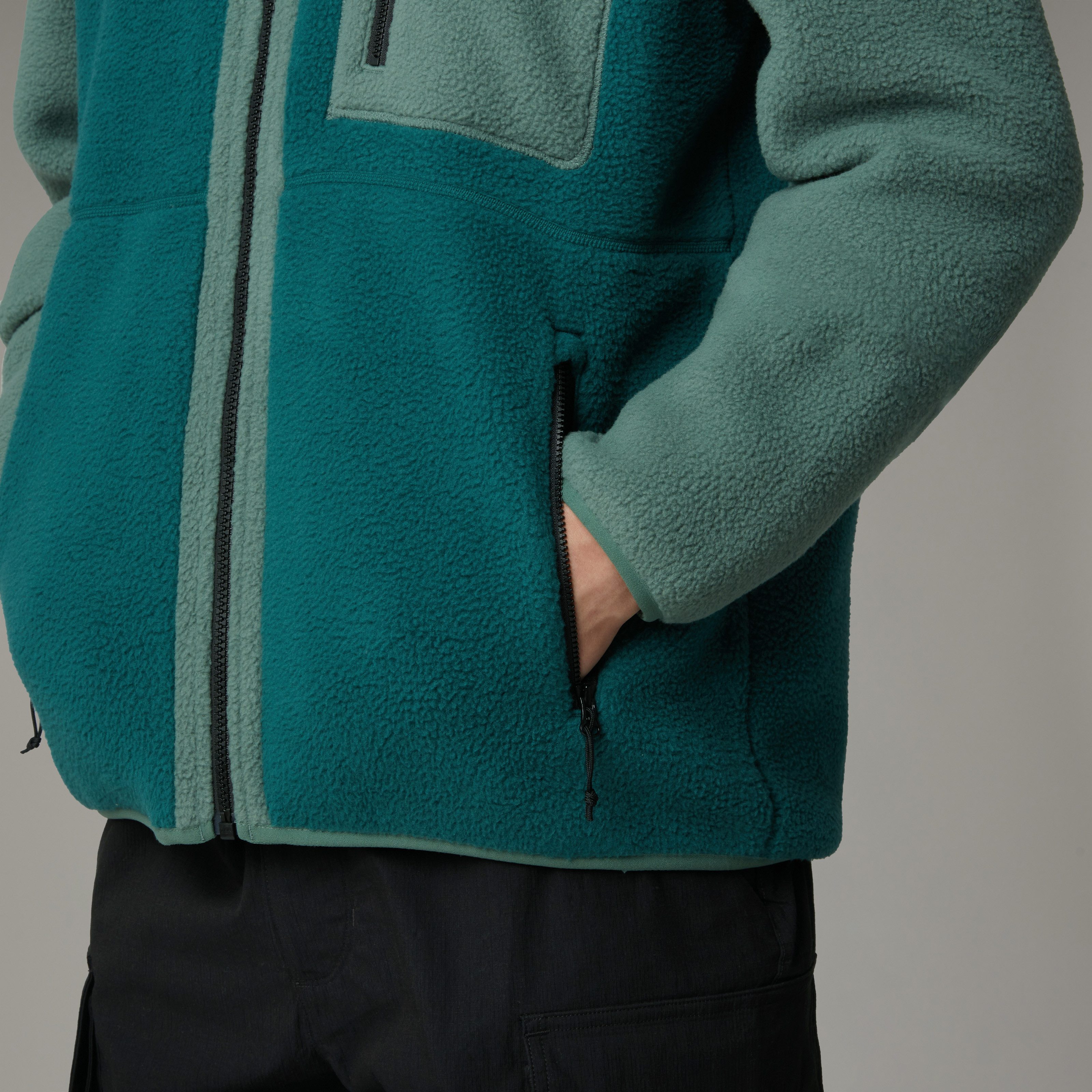 The North Face Fleecetrui Yumiori fleecejack voor heren met doorlopende rits (1-delig)