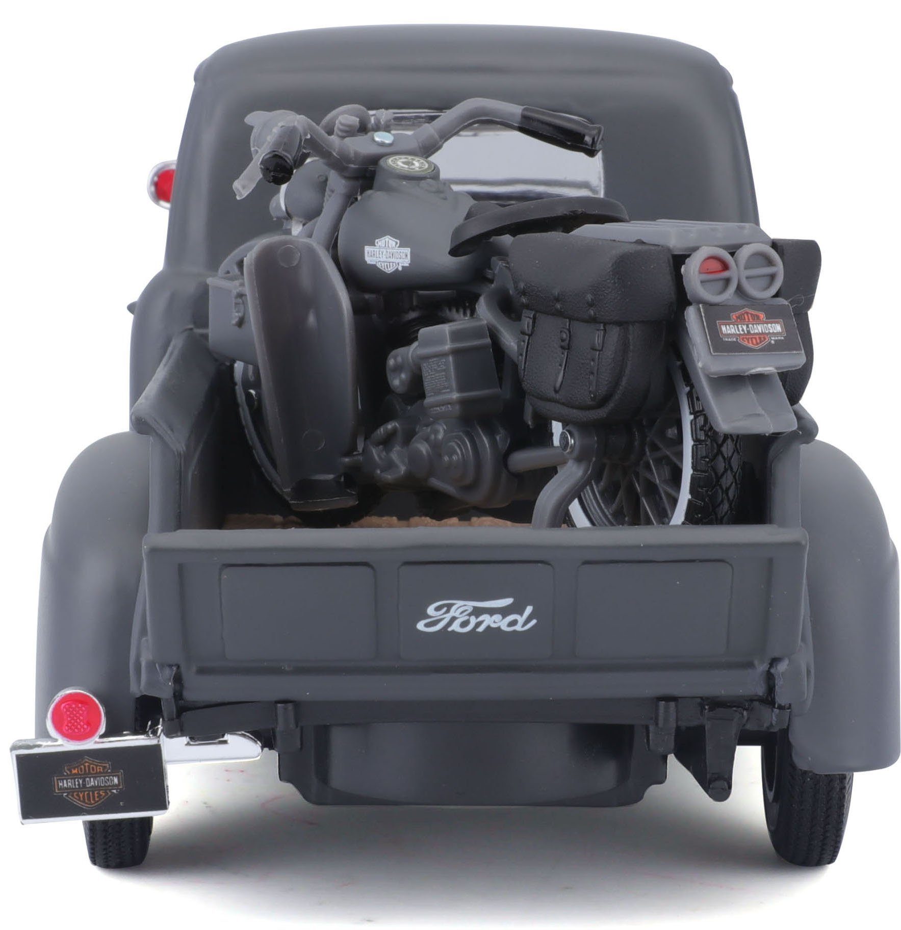 Maisto® Auto op schaal Ford F1 ´48 inclusief harley-davidson wla flathead