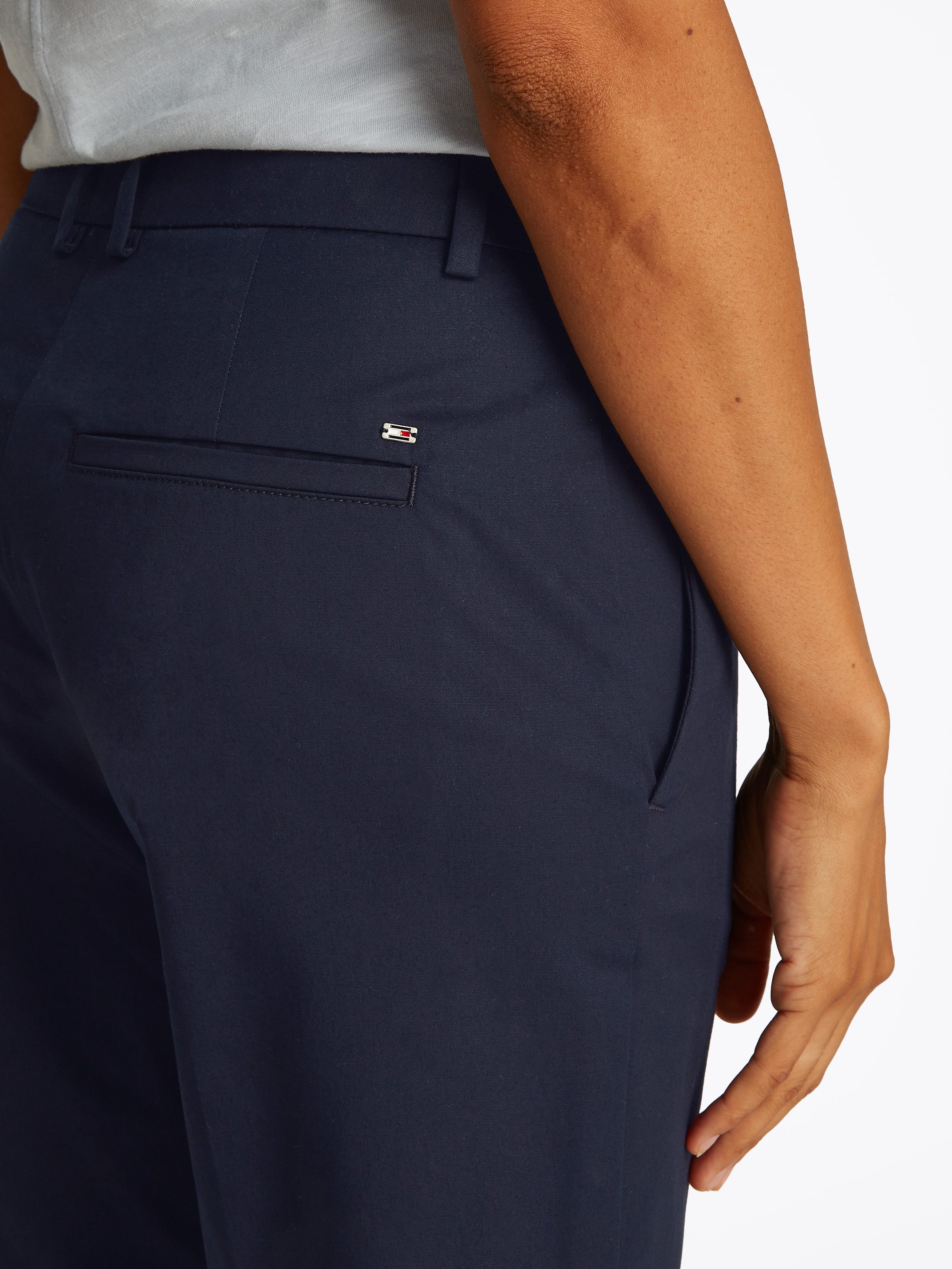 Tommy Hilfiger Chino met persplooien