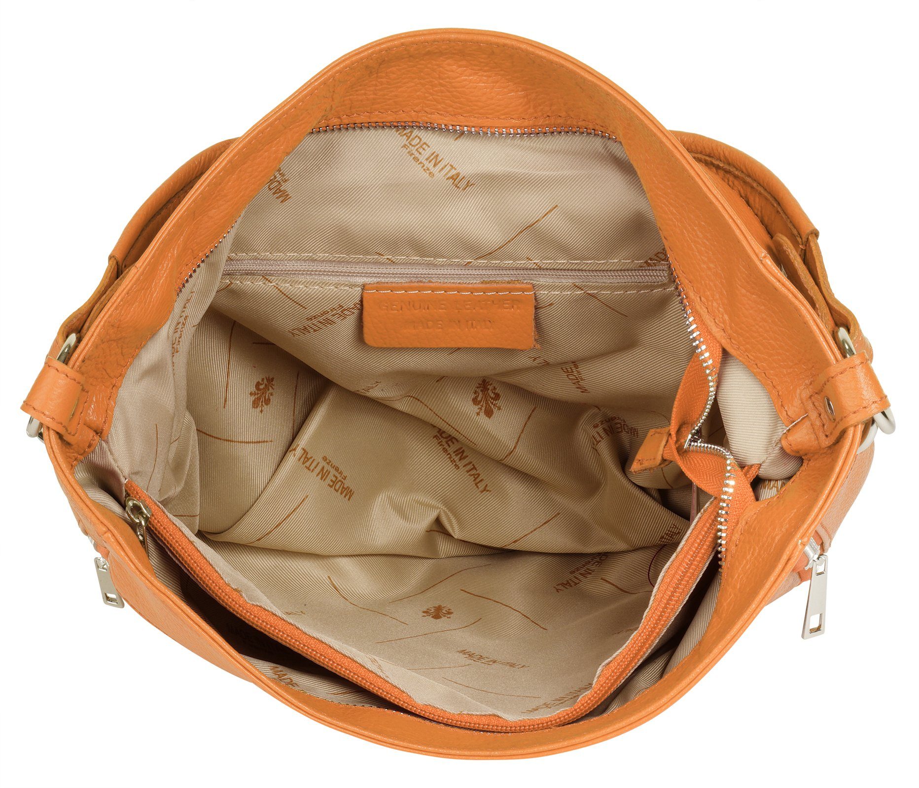Cluty Tas echt leer, made in italy
