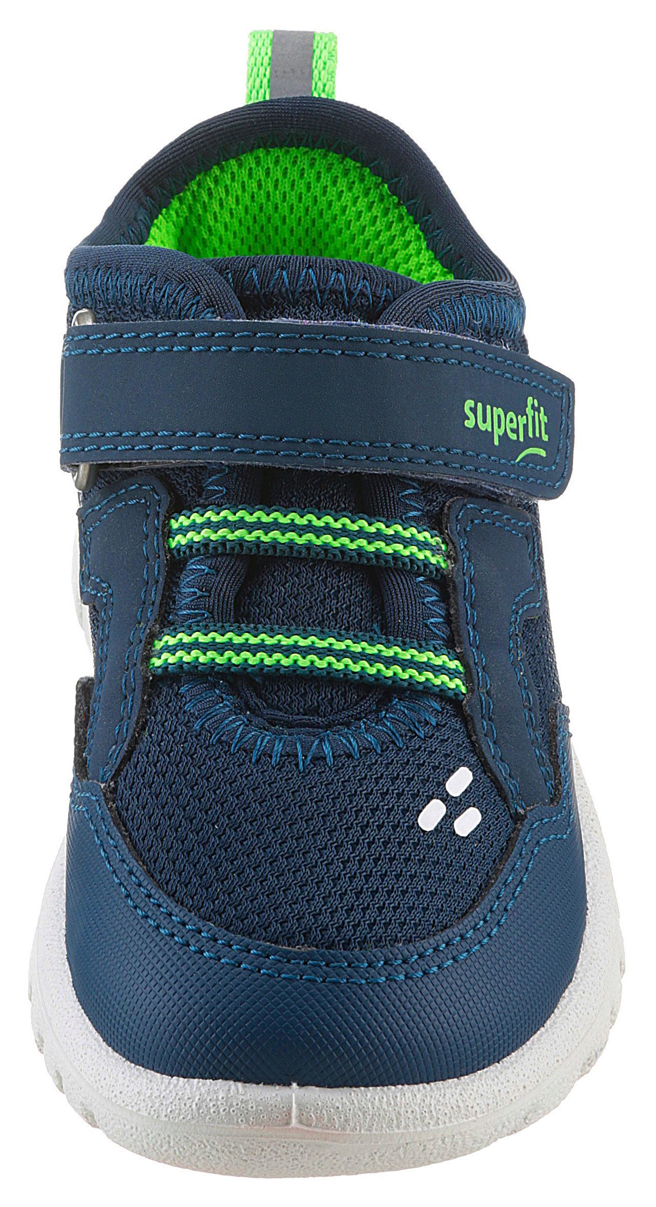 Superfit Klittenbandschoenen SPORT7 MINI WMS: mittel Instap sneaker, effen kleur, maat sjabloon om te downloaden