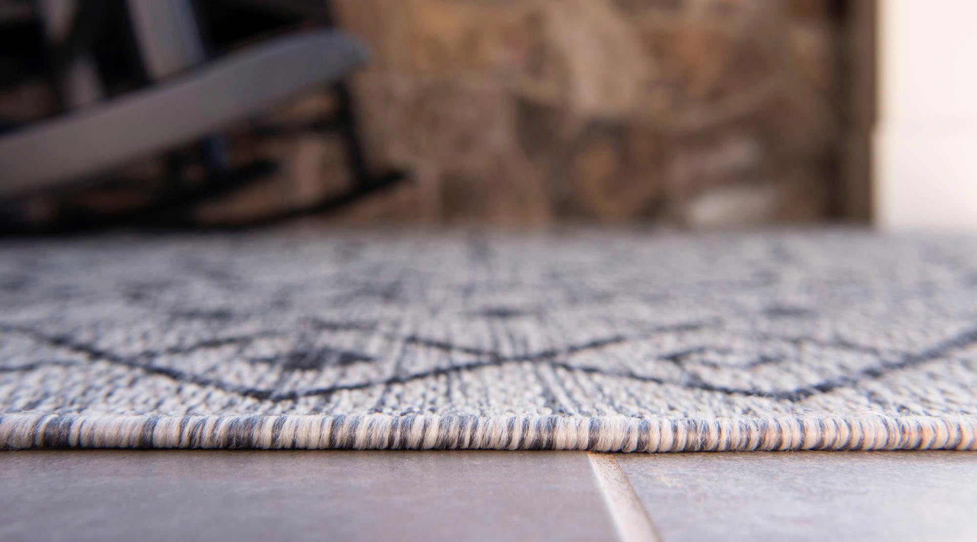 Myflair Möbel & Accessoires Vloerkleed Buiten kruisen voorraadopruiming Platweefsel, ruitmotief, geschikt voor binnen en buiten