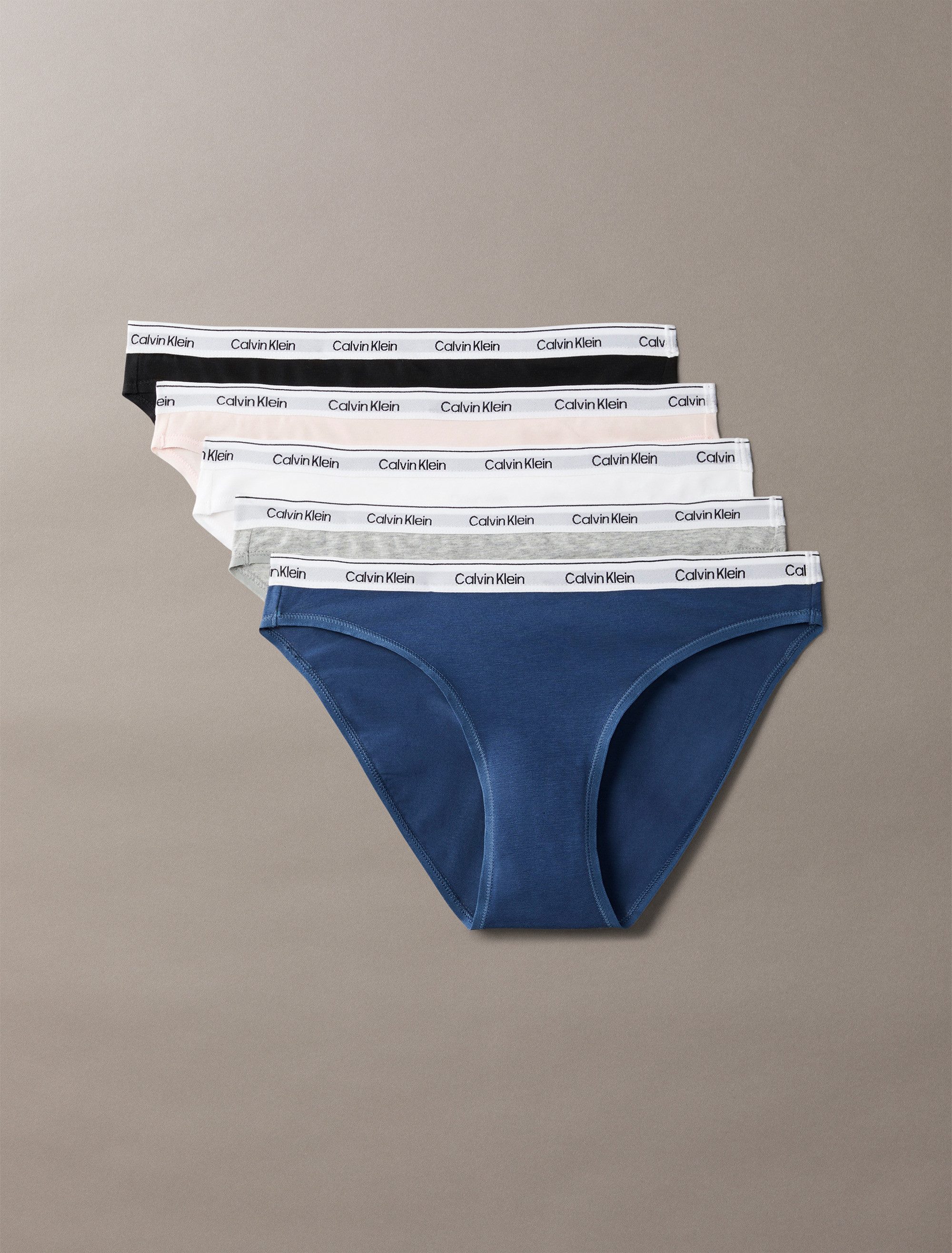 Calvin Klein Bikinibroekje 5 PACK BIKINI (LOW-RISE) (5 stuks, Set van 5)