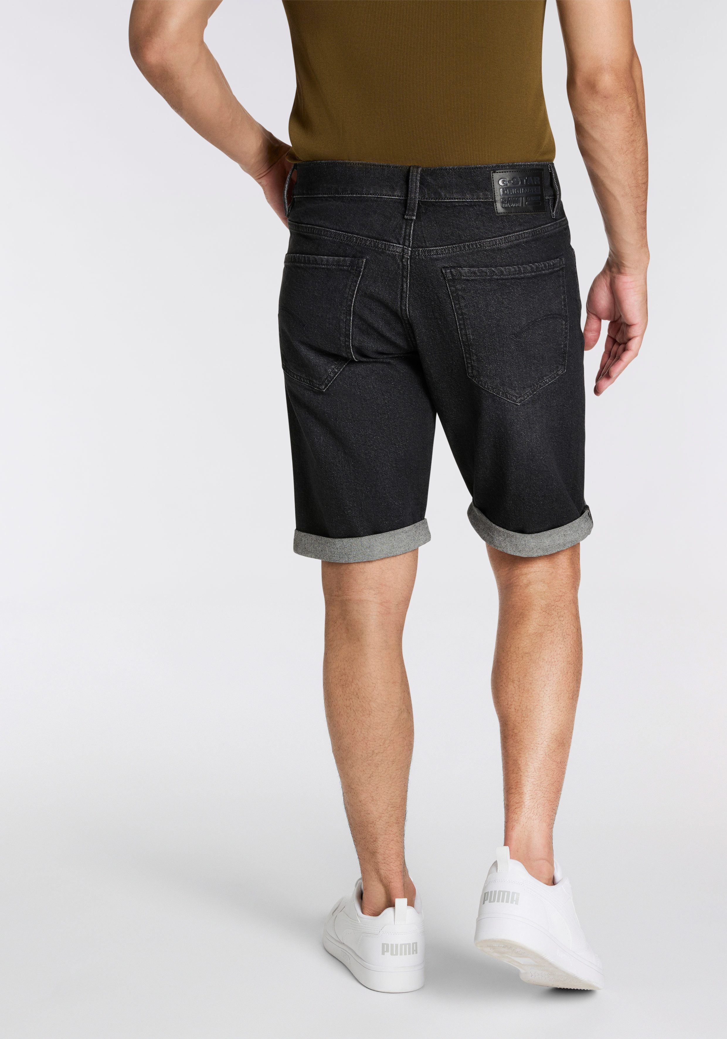 G-Star RAW Jeansshort Mosa met omslagzoom