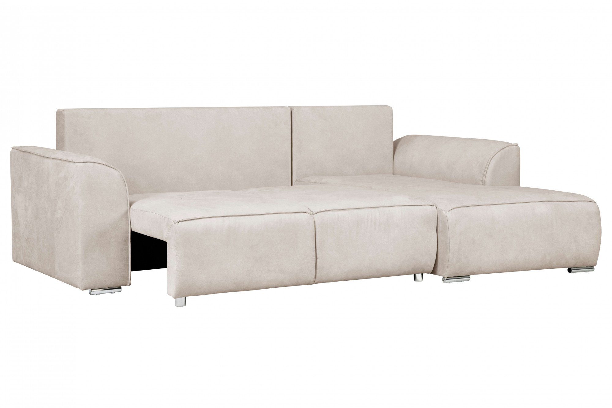INOSIGN Hoekbank BEATRICE optionele slaapbank met bedlade, B/D/H: 265/170/86 cm