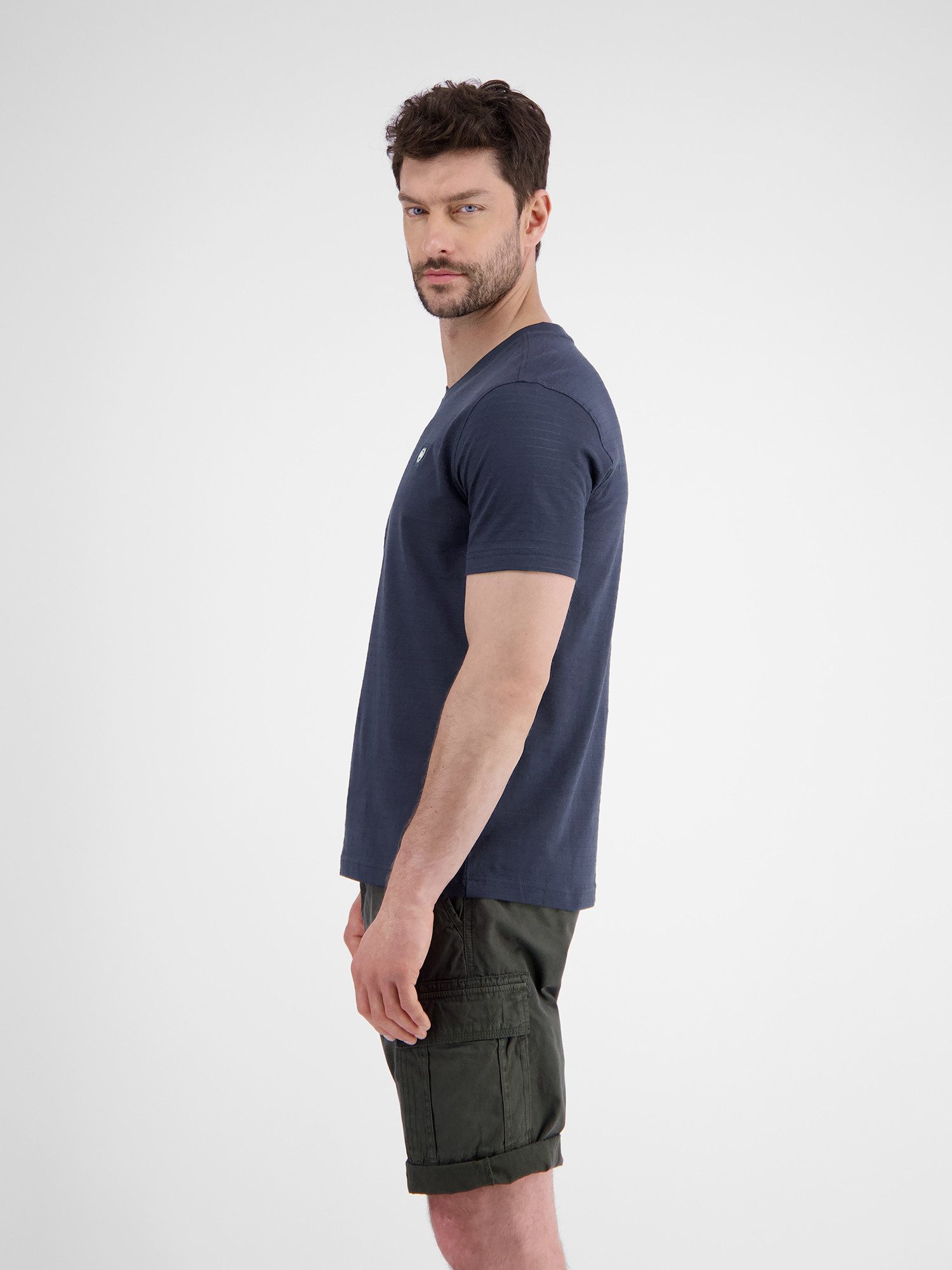 Lerros T-shirt LERROS heren T-shirt met V-hals