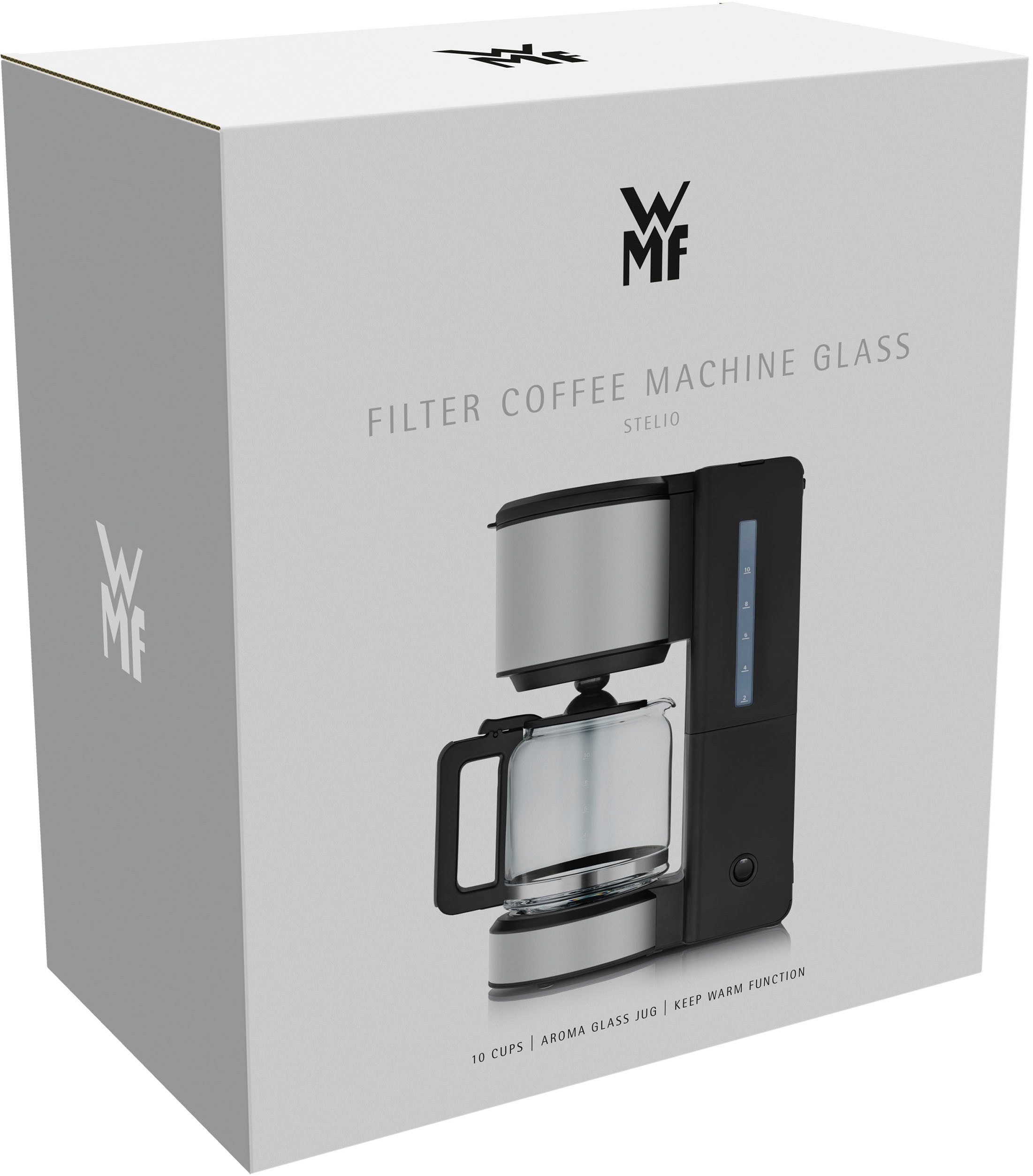 WMF Filterkoffieapparaat Stelio Deep Black