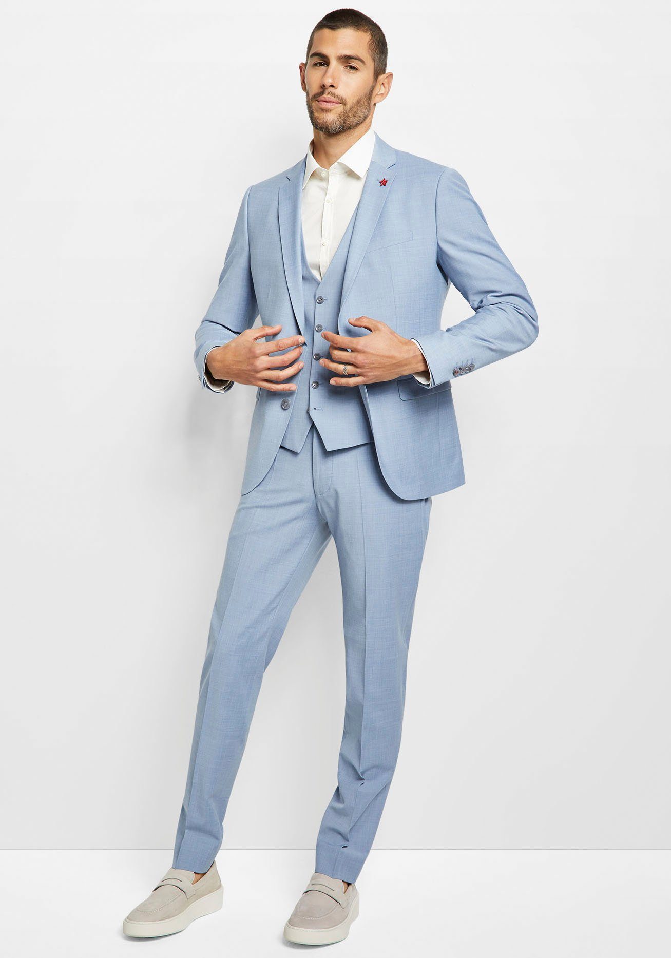 Cinque Pantalon CIMONOPOLI-H met paspelzakken achter