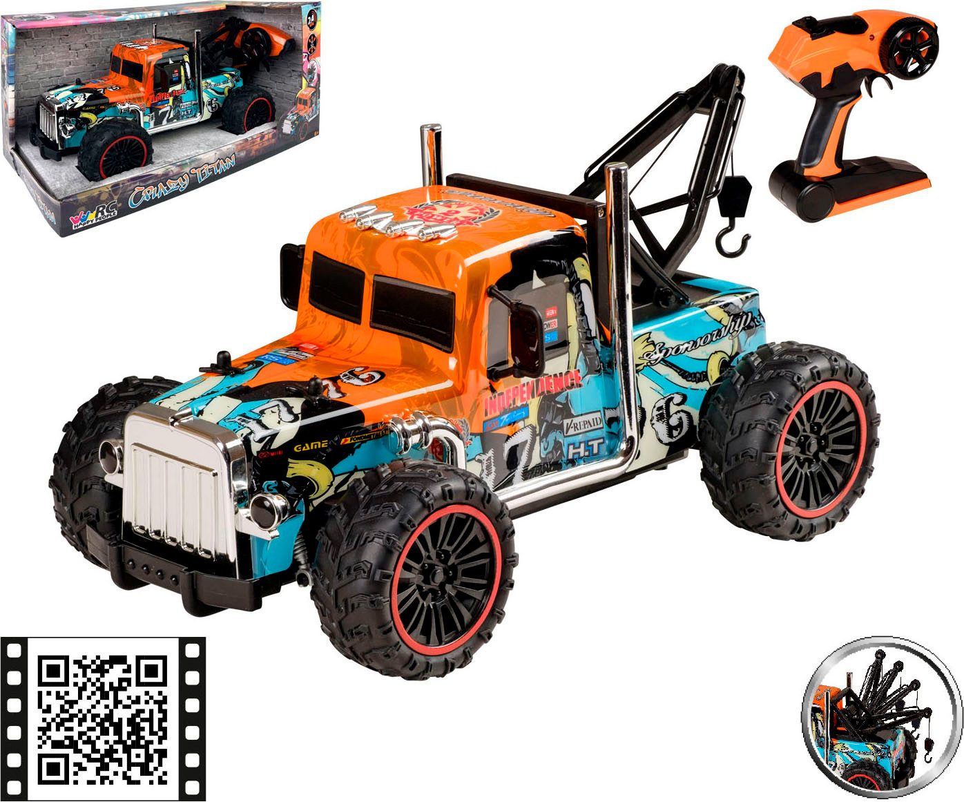 Happy People Radiografisch bestuurbare truck Crazy Titan